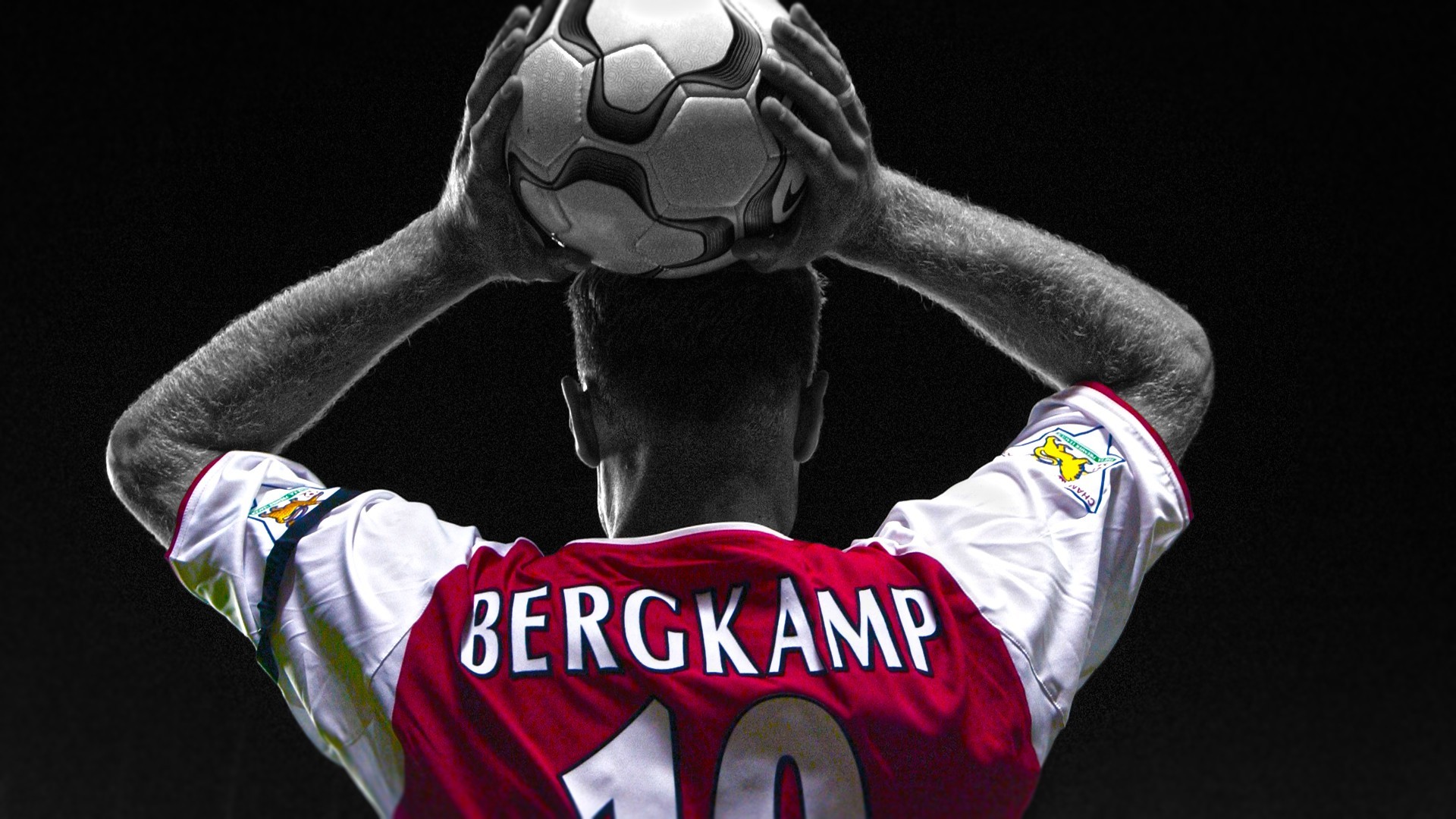 Footballers Arsenal Fc Selective Coloring 1920x1080