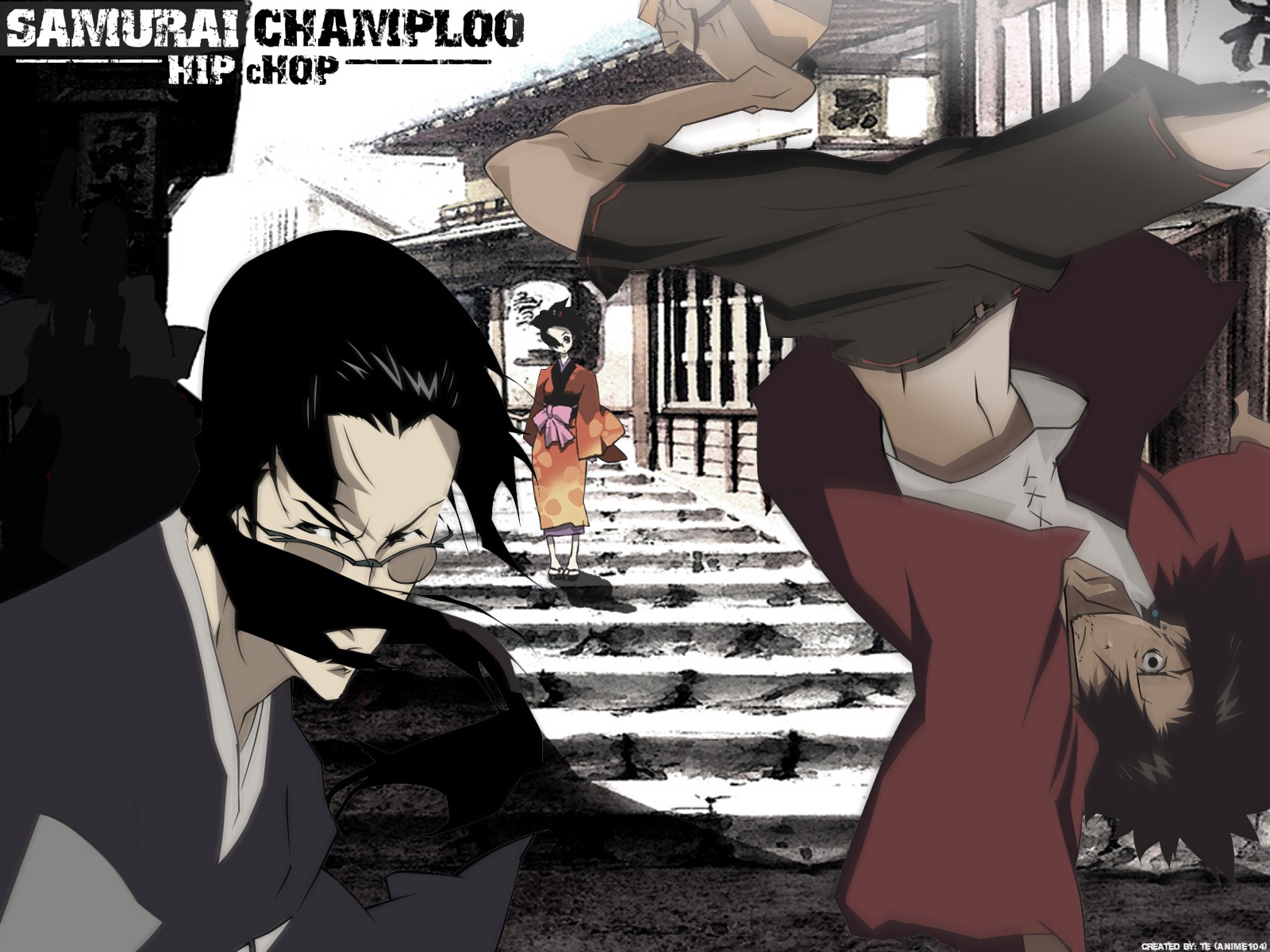 Samurai Champloo Anime Mugen Jin 1600x1200