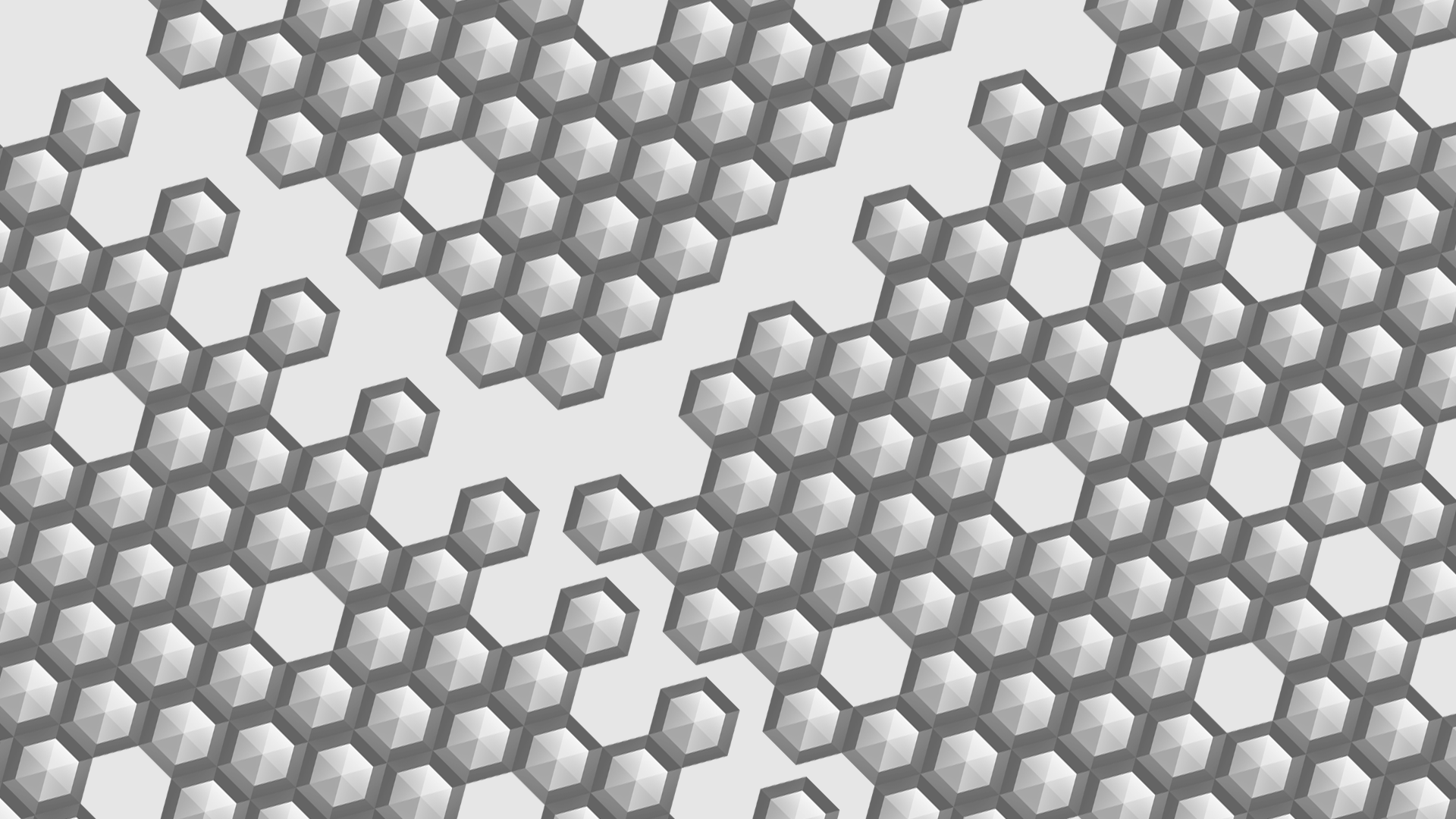 Hexagon Tile Cells Bright Simple 1920x1080