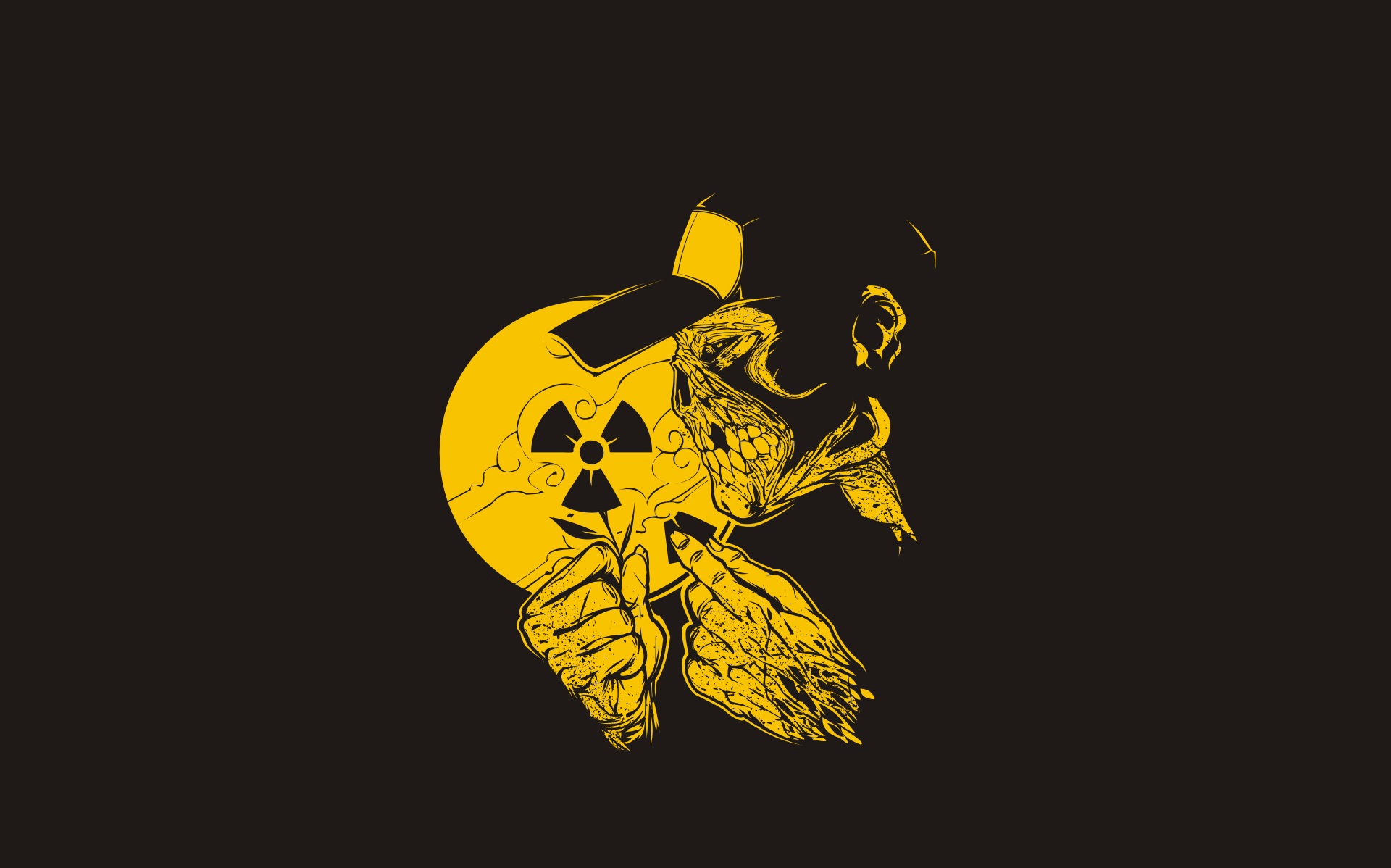 Radioactive Zombie Black Monster 1920x1198