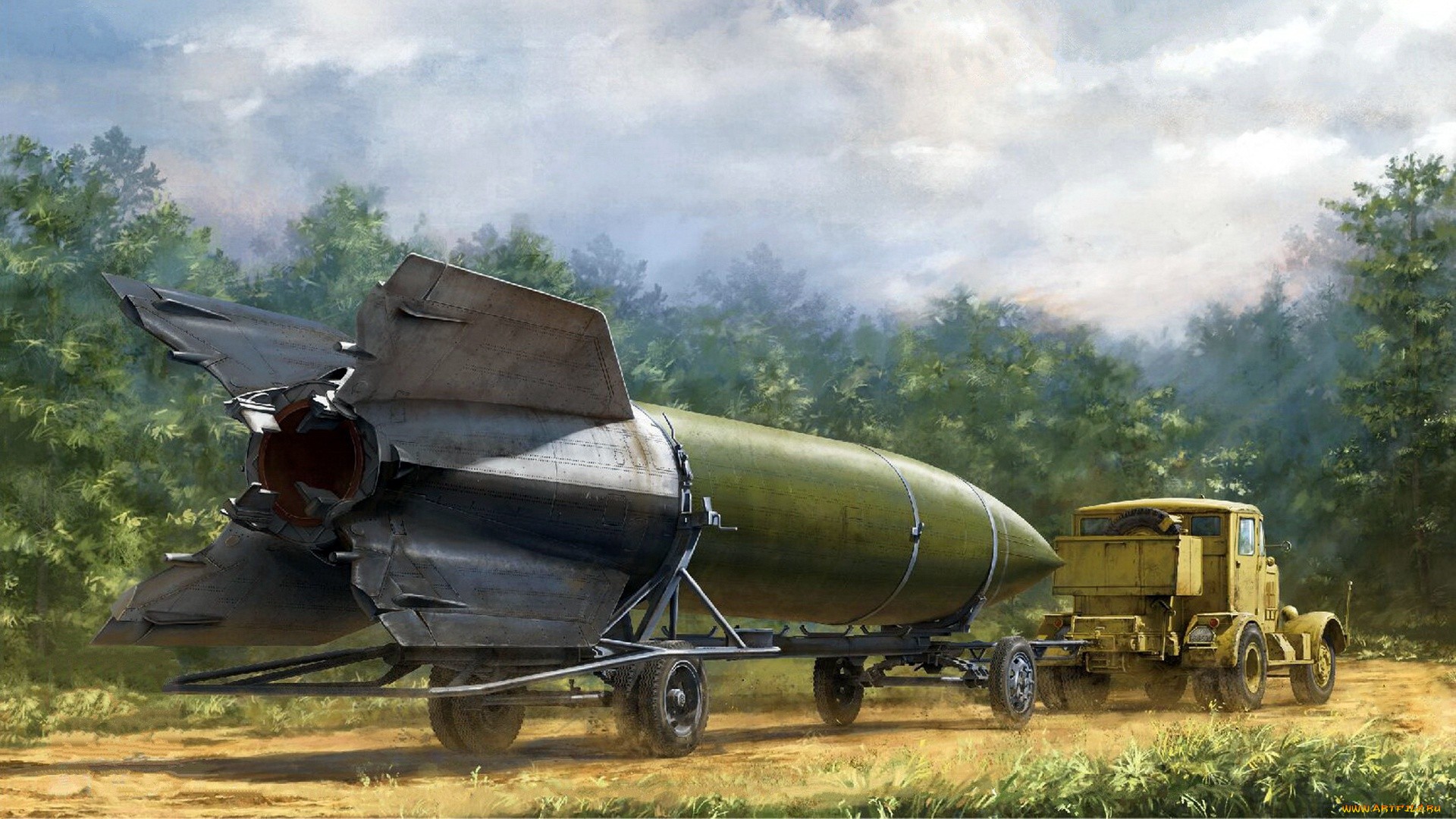 Artwork Rocket Vehicle V2 1920x1080