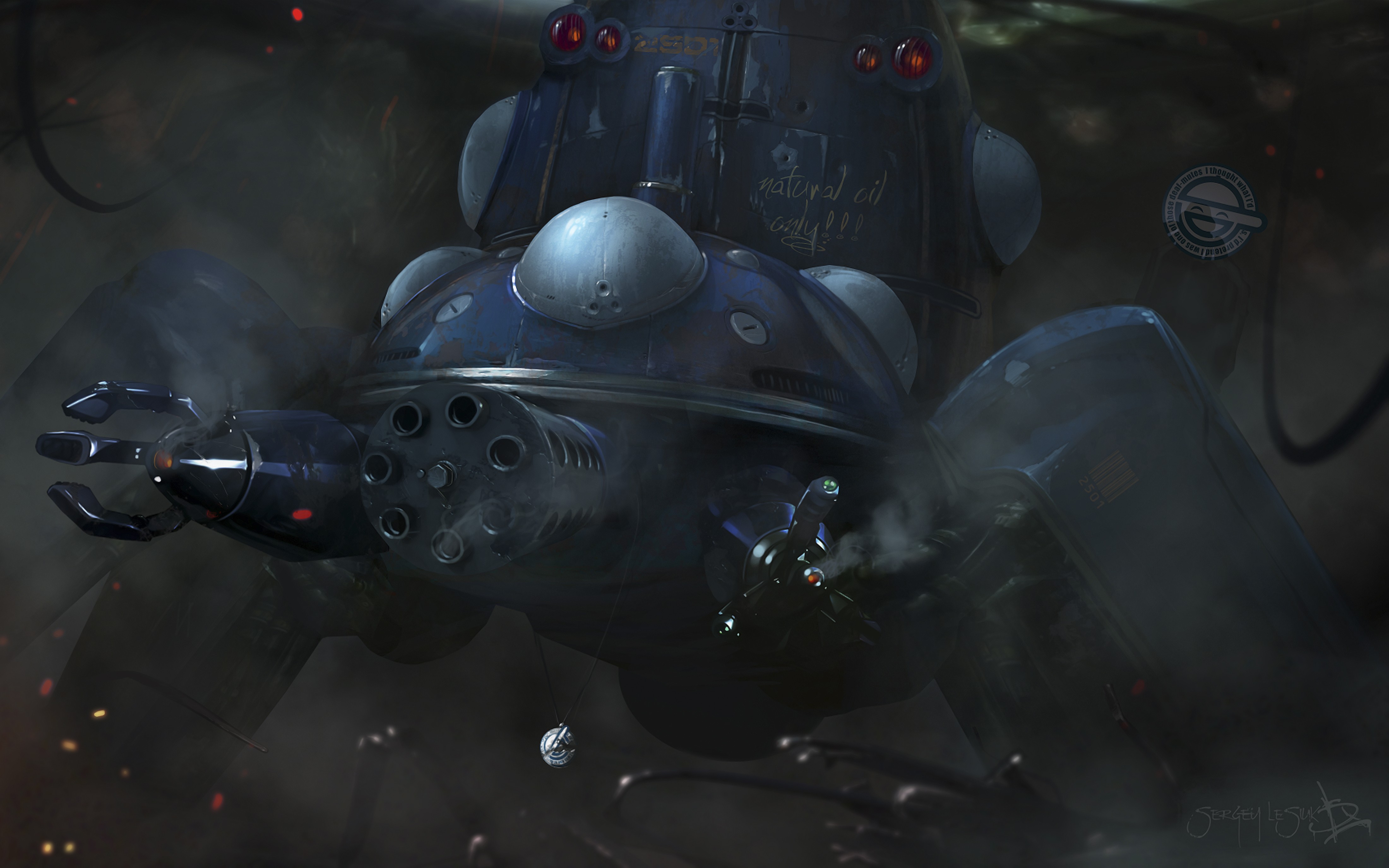 Ghost In The Shell Tachikoma Ghost In The Shell Robot 4400x2750