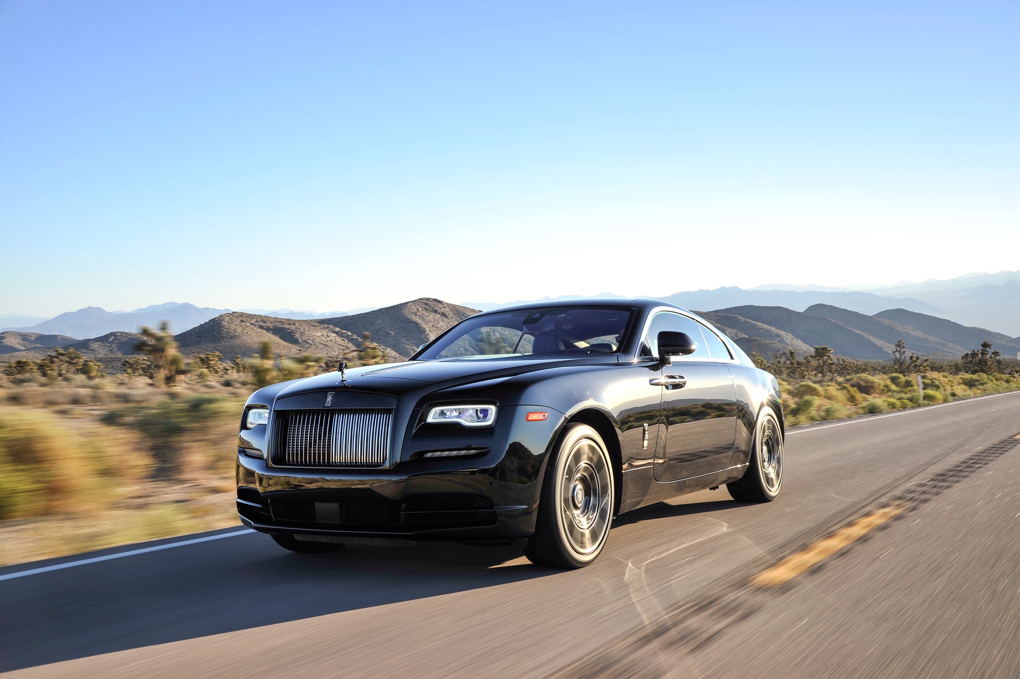 Rolls Royce Wraith Rolls Royce Black Car Car Vehicle Luxury Car 4096x2726