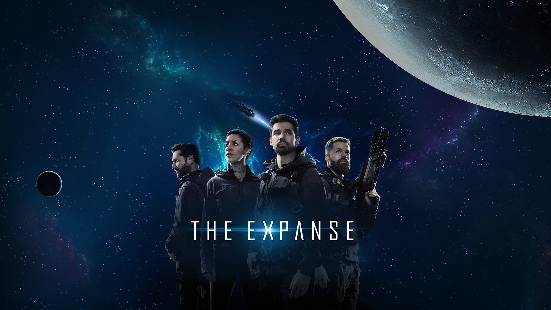 The Expanse Space Science Fiction Tv Series TV Steven Strait Wes Chatham Cas Anvar Dominique Tipper  1920x1080