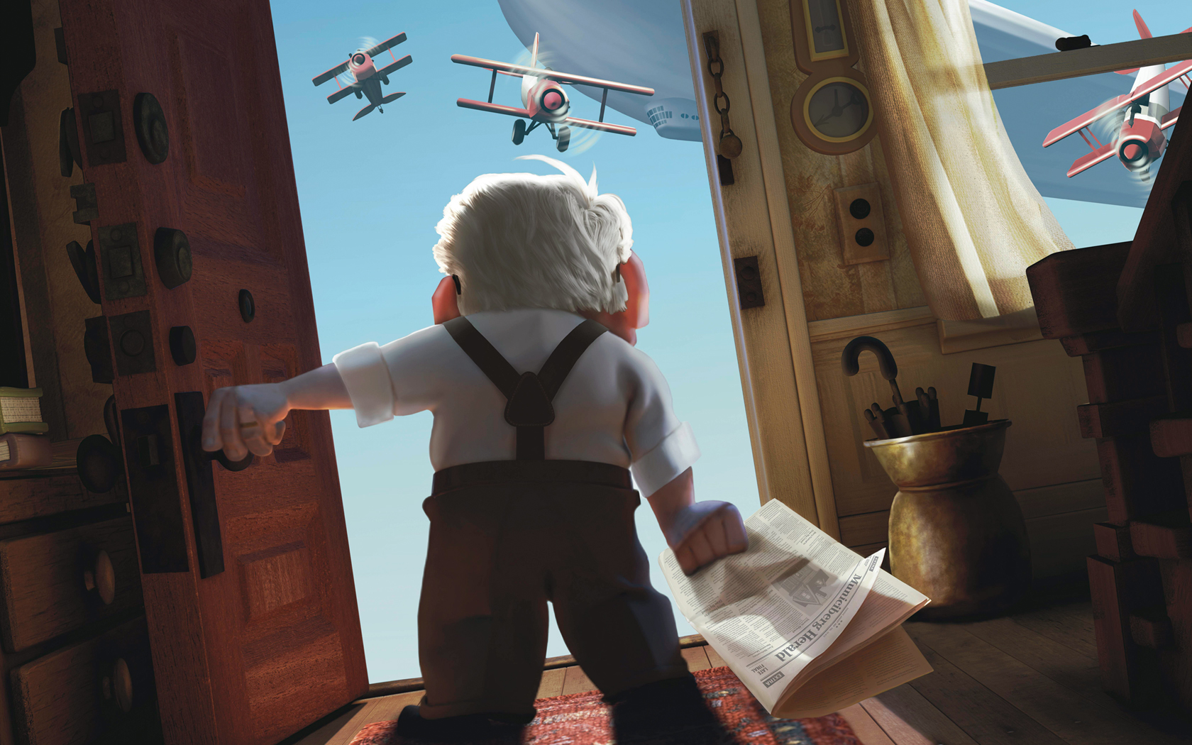 Up Movie Carl Fredricksen 1680x1050