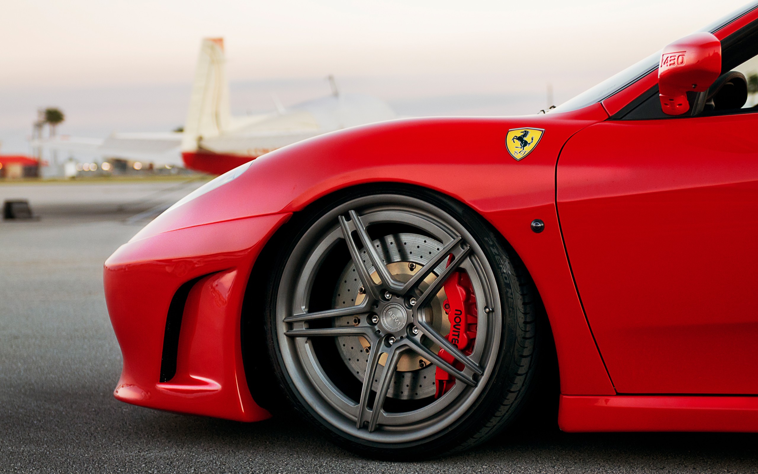 Car Ferrari Ferrari F430 Red Cars Vehicle 2560x1600