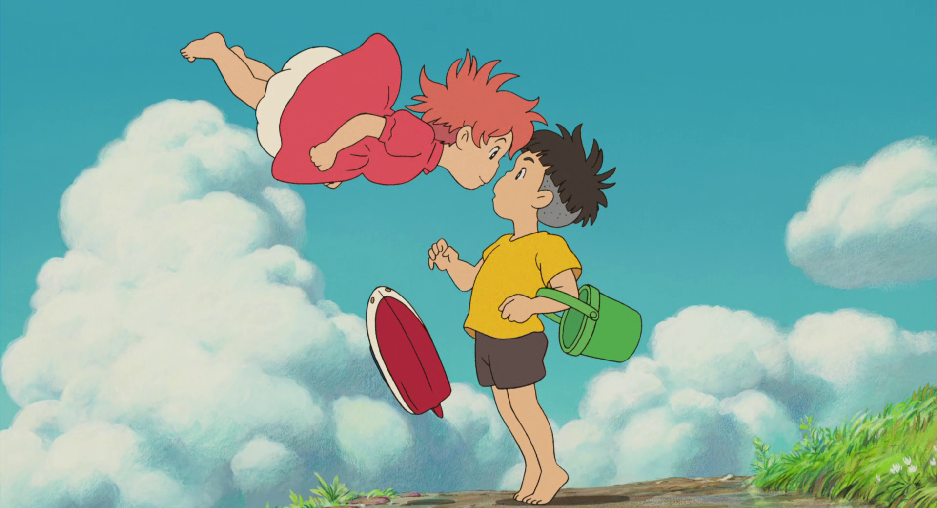 Ponyo - chú cá thần kỳ trong bộ phim hoạt hình Miyazaki - là một trong những nhân vật được yêu thích nhất của thế giới hoạt hình. Được tạo hình với màu sắc tươi sáng và tính cách đáng yêu, Ponyo đã tạo nên một cảm giác mới lạ cho khán giả trẻ. Bức ảnh liên quan đến Ponyo sẽ khiến bạn cảm thấy như đang nhìn thấy sự sống động và hạnh phúc.