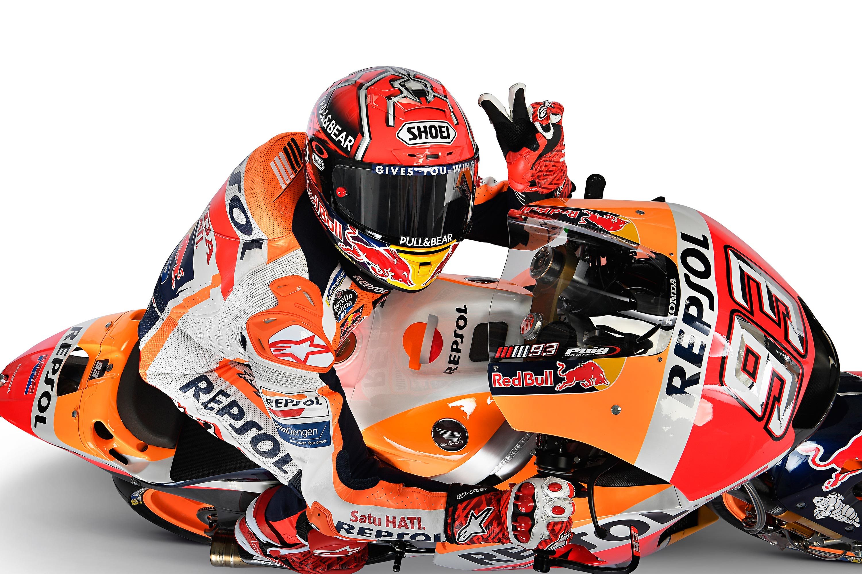 Motorcycle Moto GP Marc Marquez 3000x2000