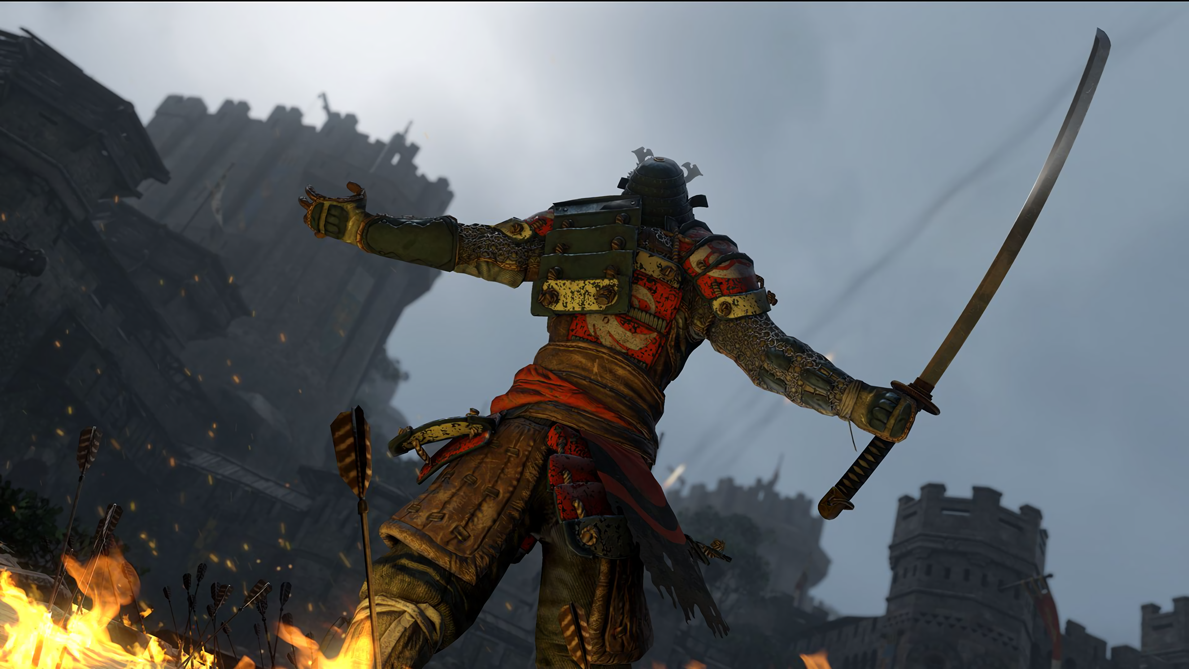 For Honor Samurai Looking Into The Distance 3840x2160