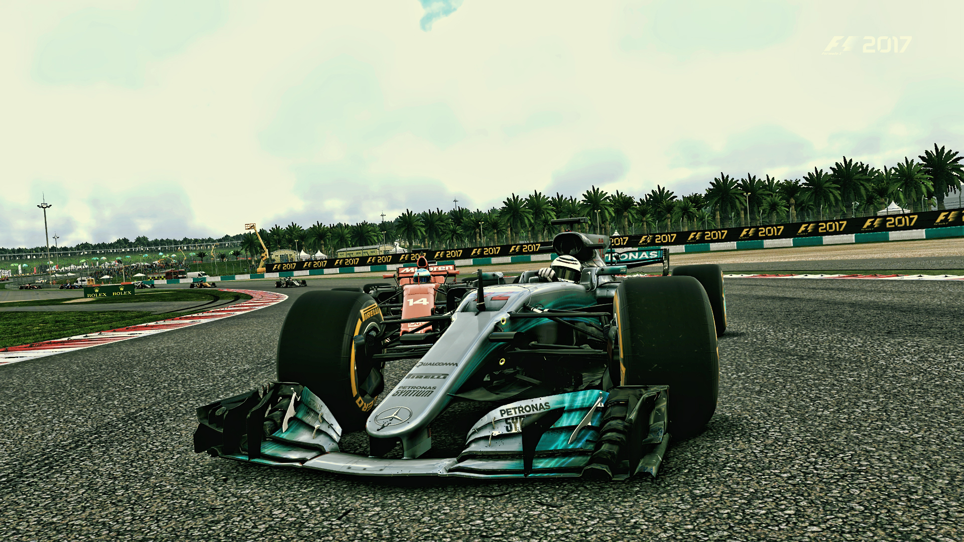 F1 2017 Formula 1 Mercedes AMG Petronas Video Games Grand Prix 2017 Year Screen Shot 1920x1080