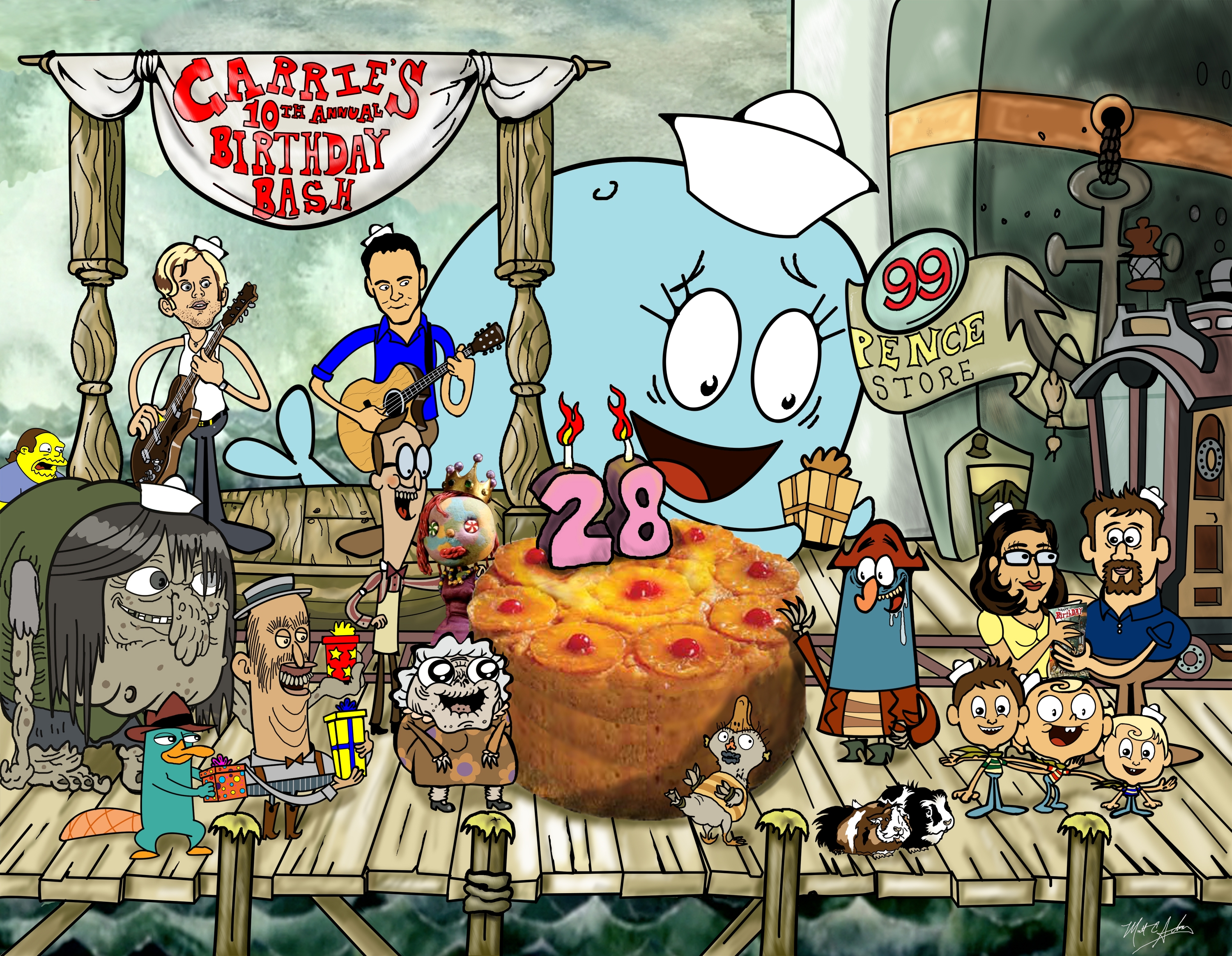 TV Show The Marvelous Misadventures Of Flapjack 3000x2327