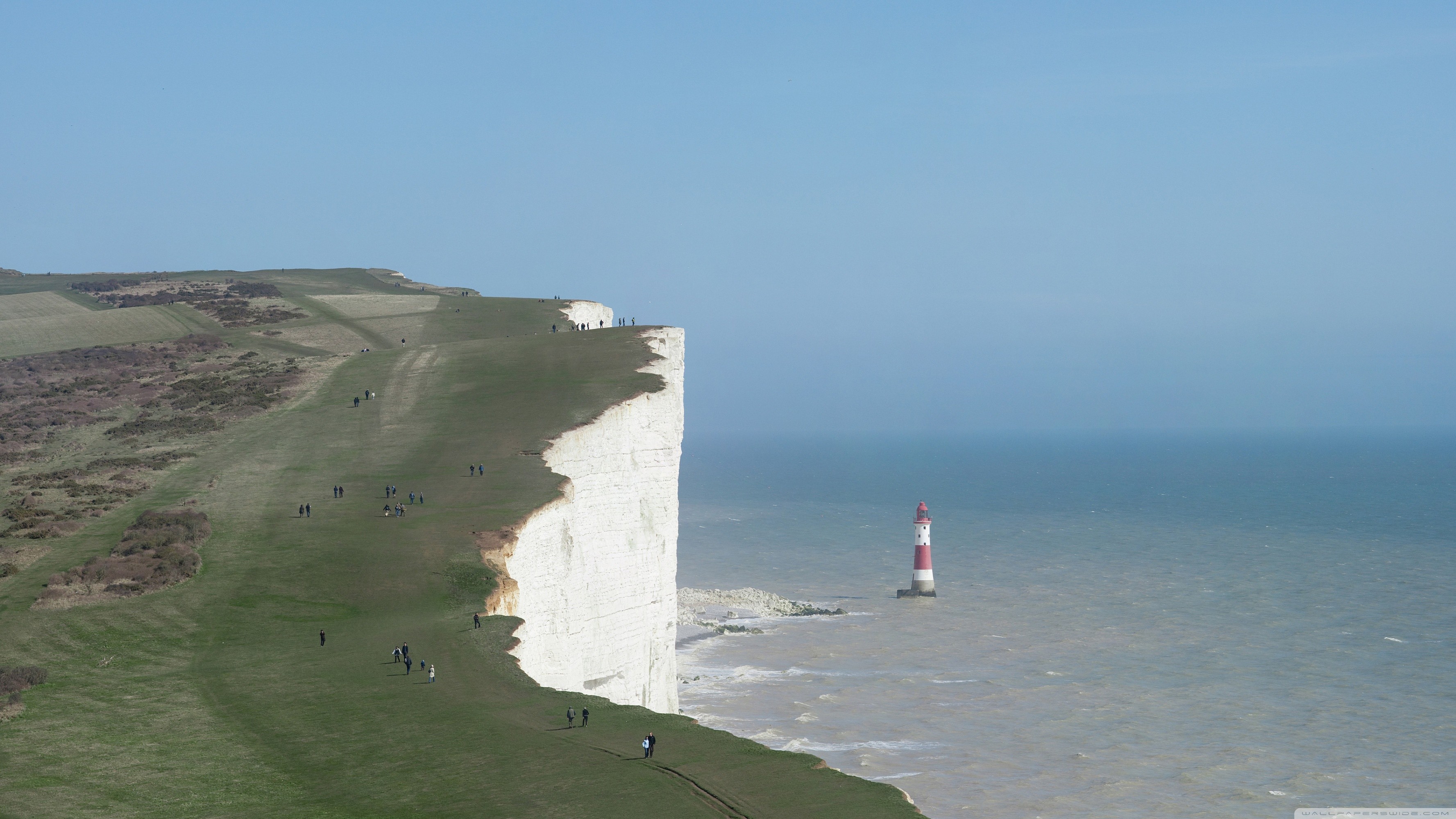 Cliff Lighthouse Cliffs Of Dover 3554x1999