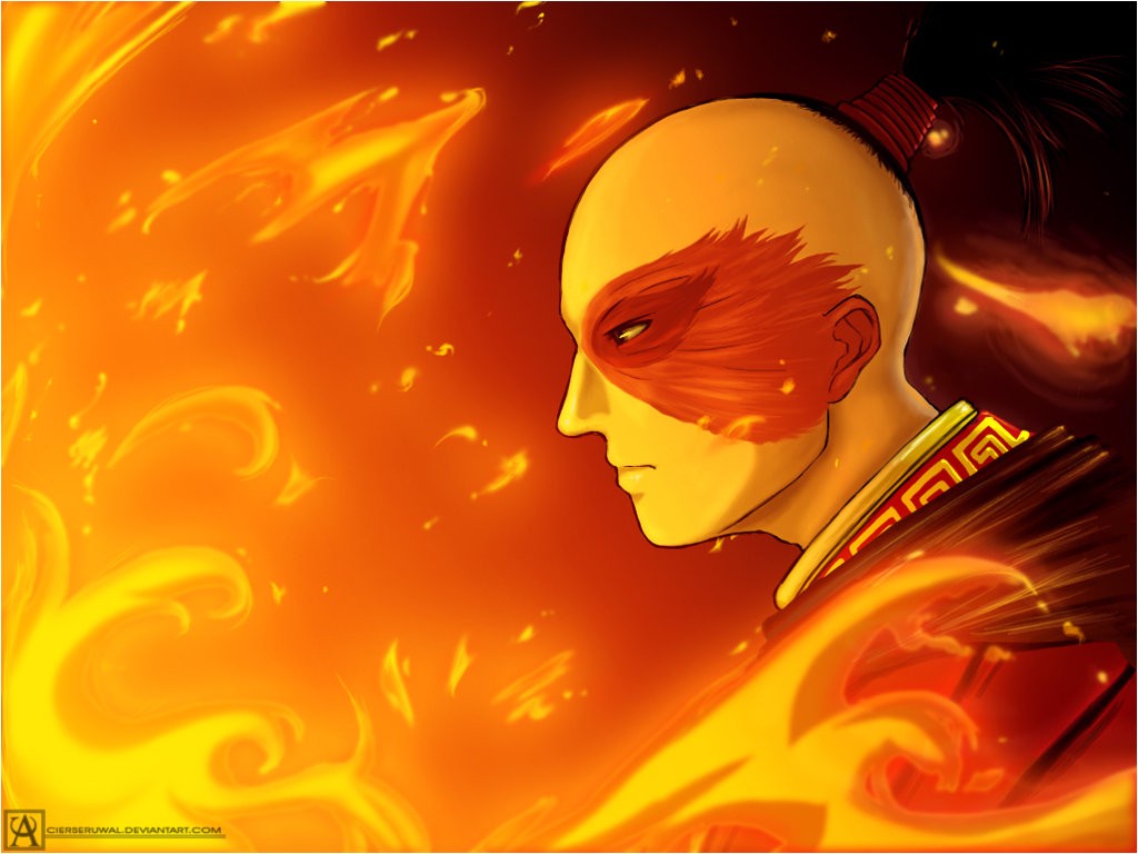 Avatar The Last Airbender Prince Zuko Anime Boys Fire 1024x768