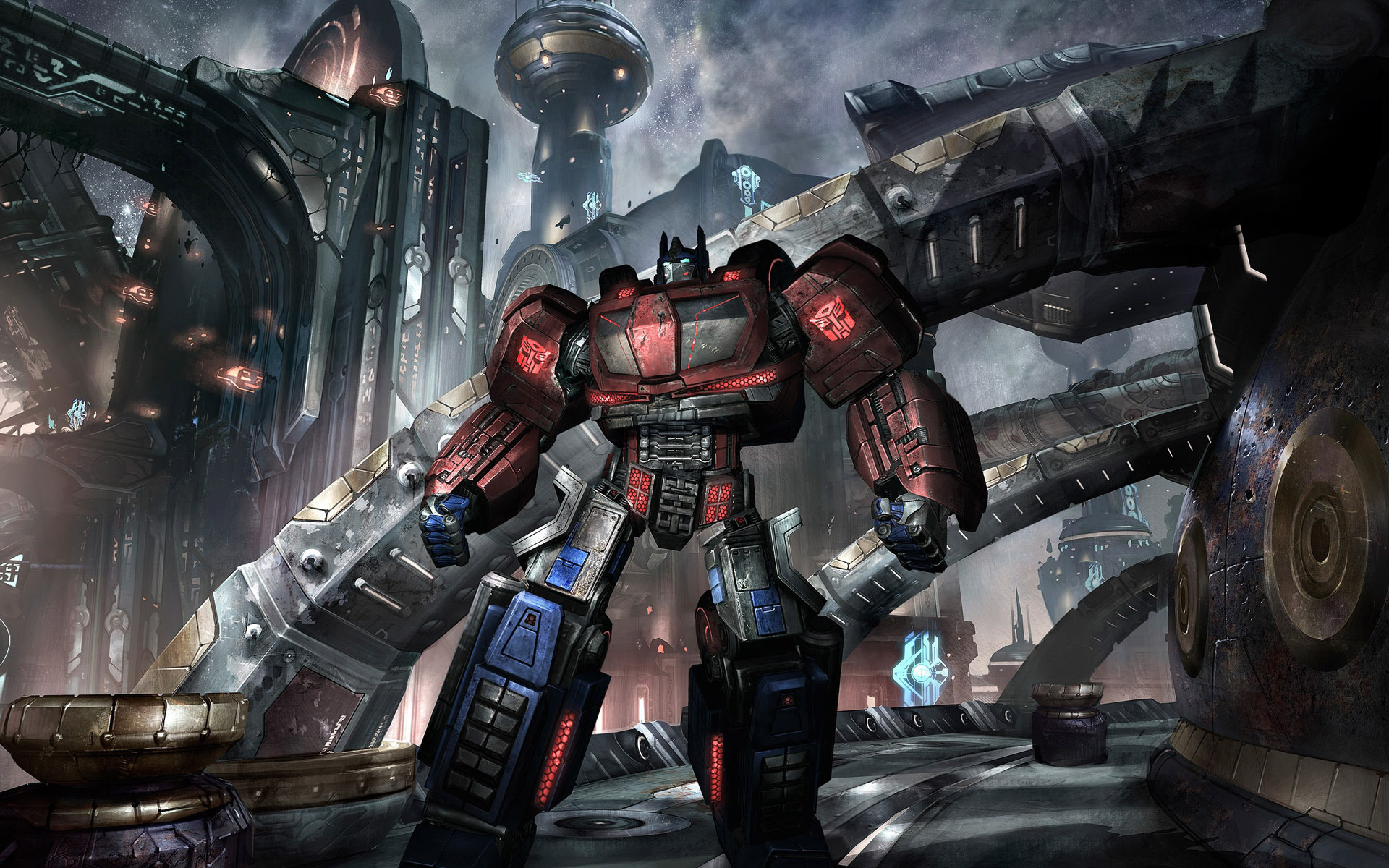 Transformers Video Games Optimus Prime Autobots Futuristic Cybertron 1920x1200