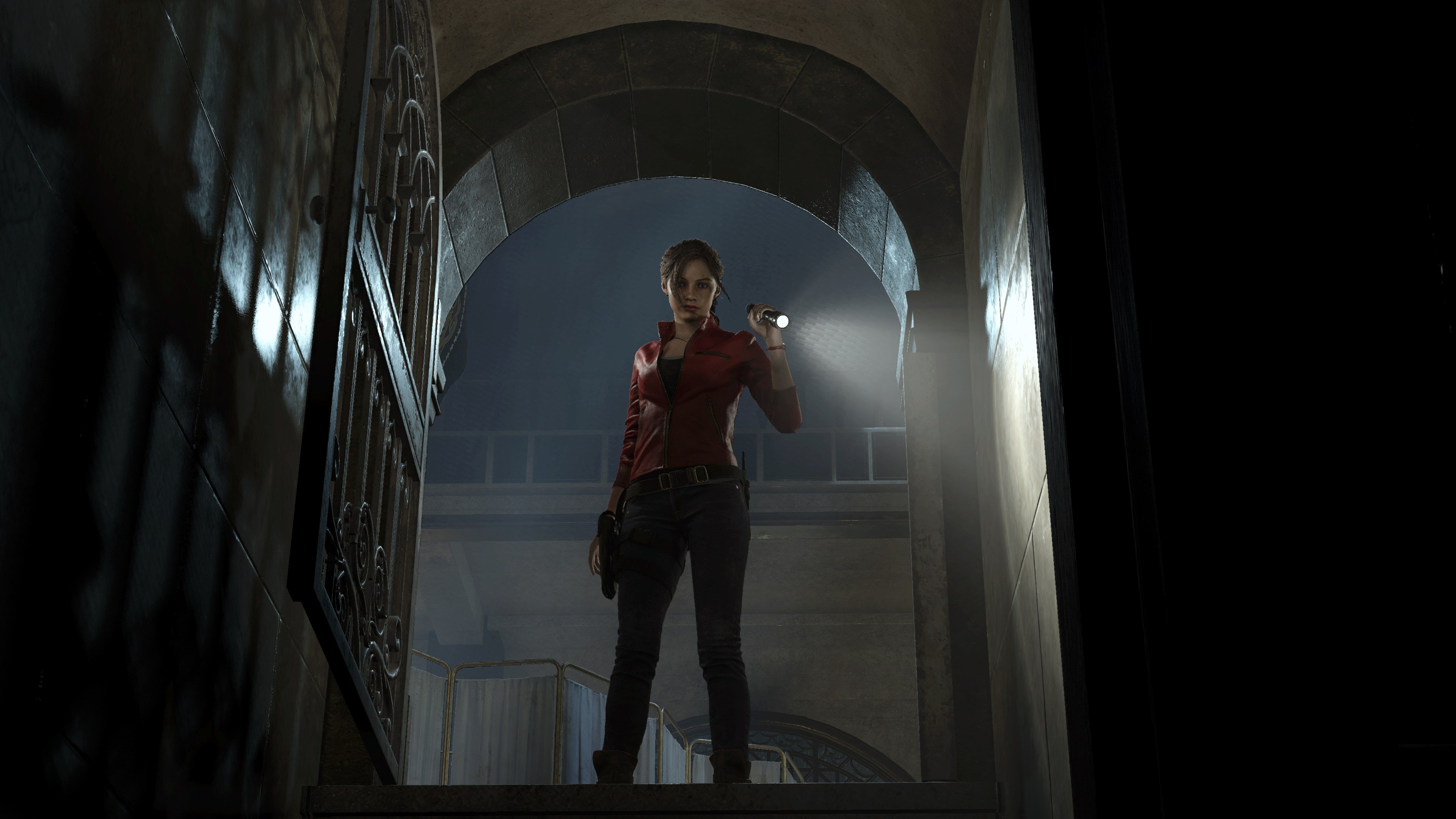 Resident Evil Resident Evil 2 Video Games Racoon City Claire Redfield Capcom 3840x2160