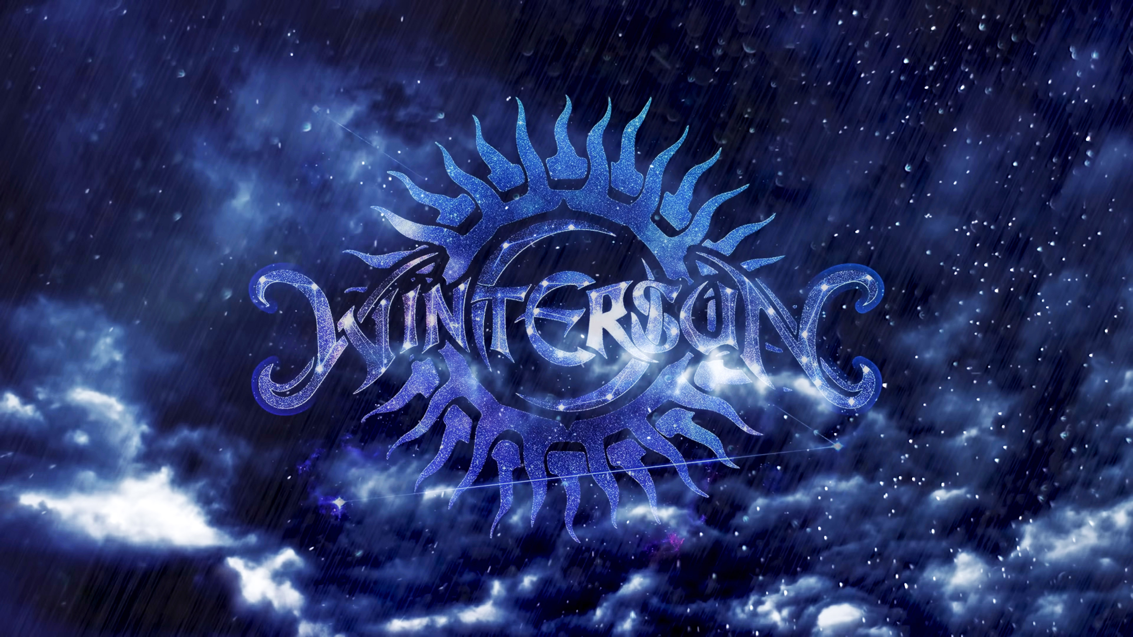 Wintersun Music Metal Band Rock Music Band Logo Typography Logo Melodic Death Metal Symphonic Metal  3840x2160