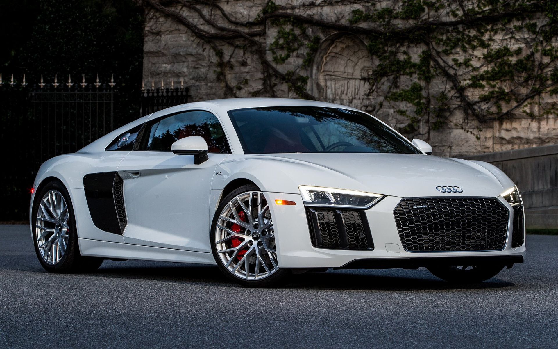 Audi Audi R8 White Audi R8 Type 4S 1920x1200