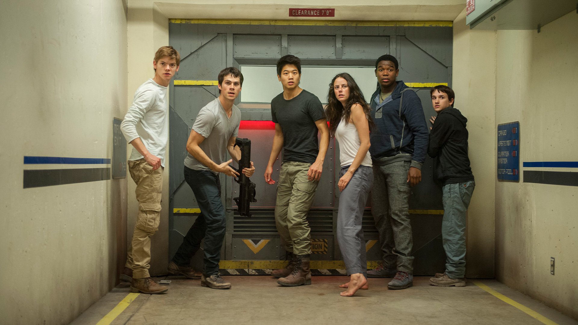 Thomas Brodie Sangster Kaya Scodelario Ki Hong Lee Dylan OBrien 1920x1080