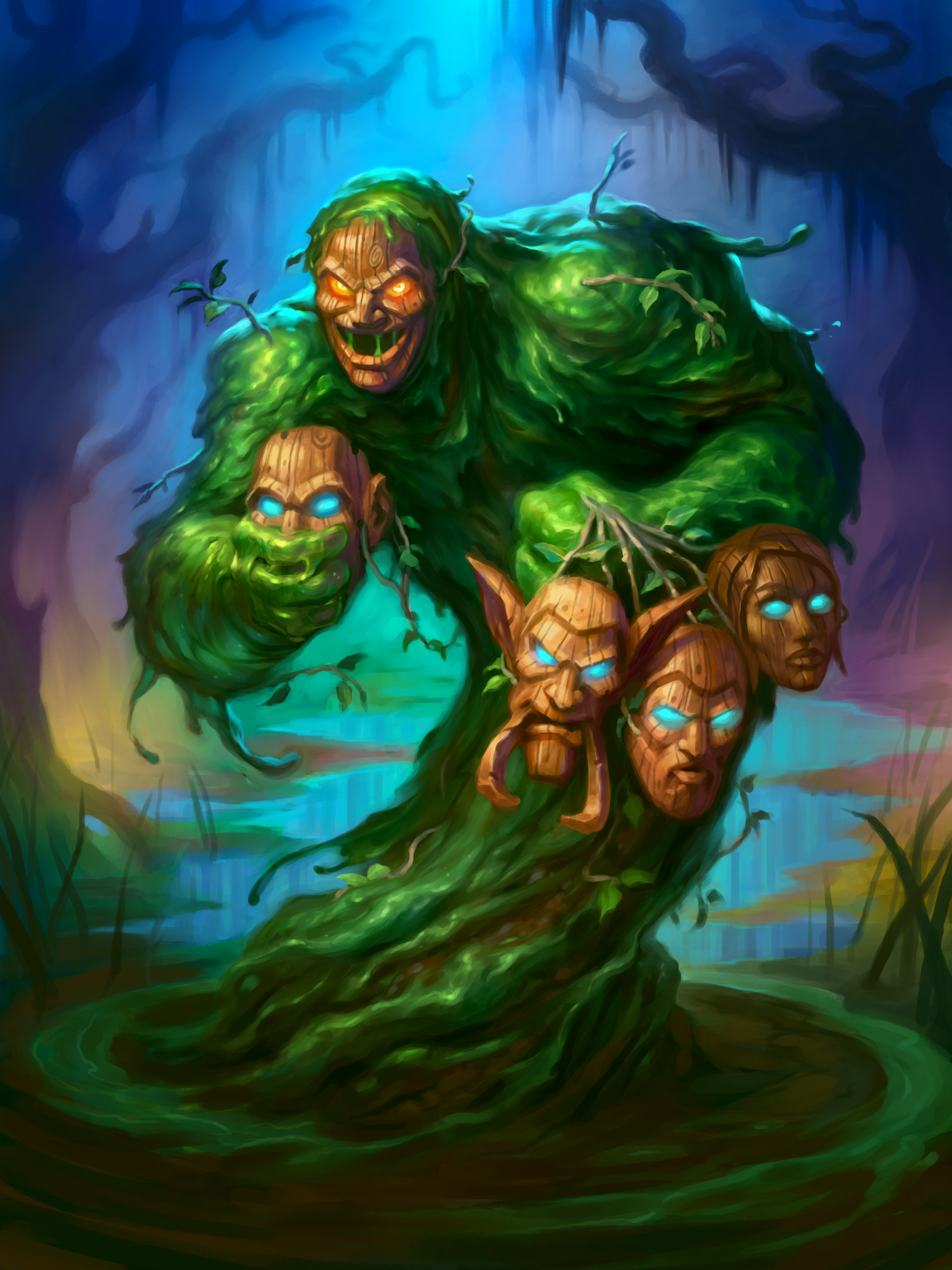 The Witchwood The Witchwood Hearthstone Hearthstone Heroes Of Warcraft 3000x4000