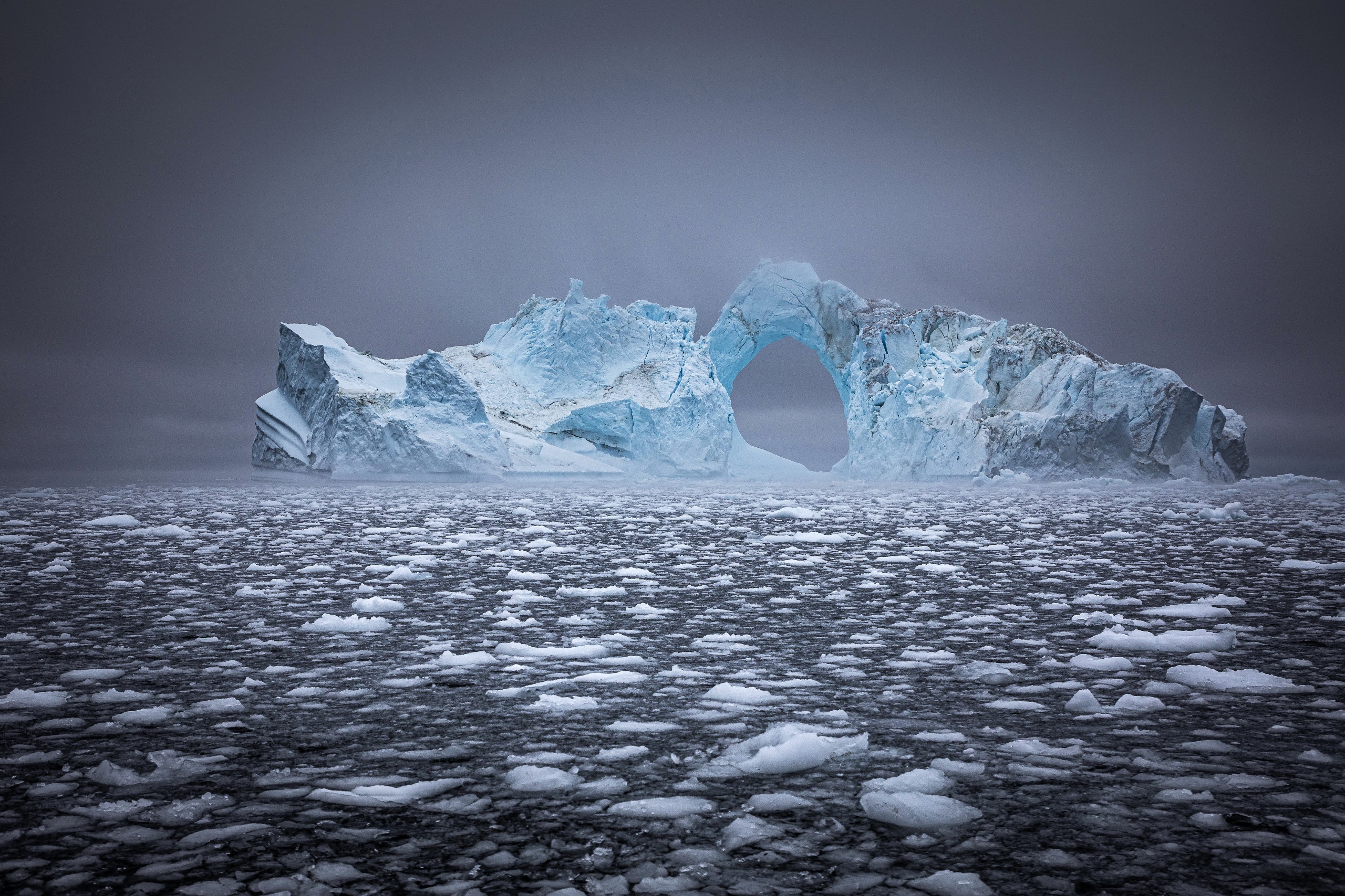 Sea Nature Ice Iceberg Greenland 2560x1707