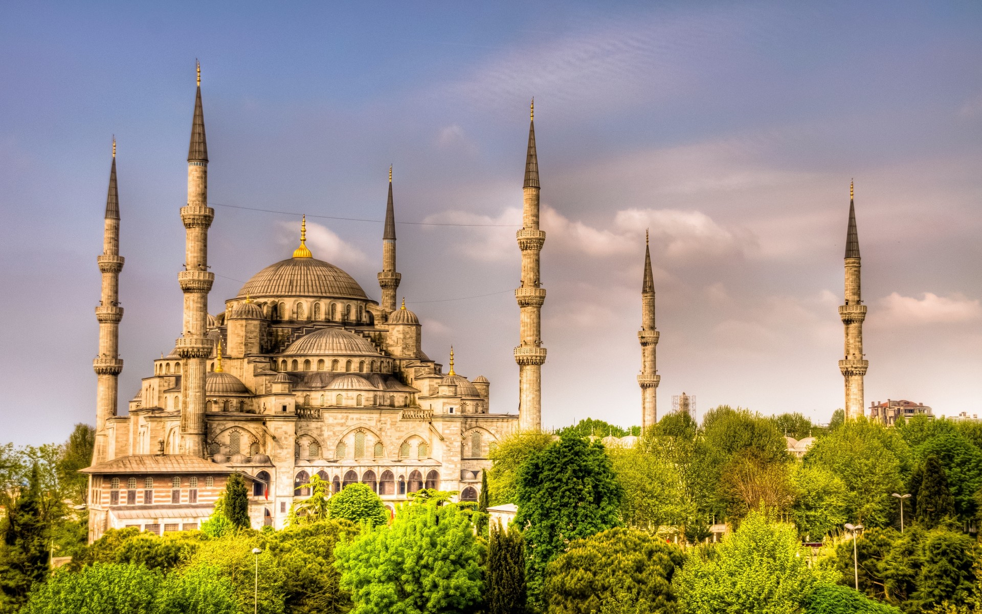 Religious Sultan Ahmed Mosque 1920x1200