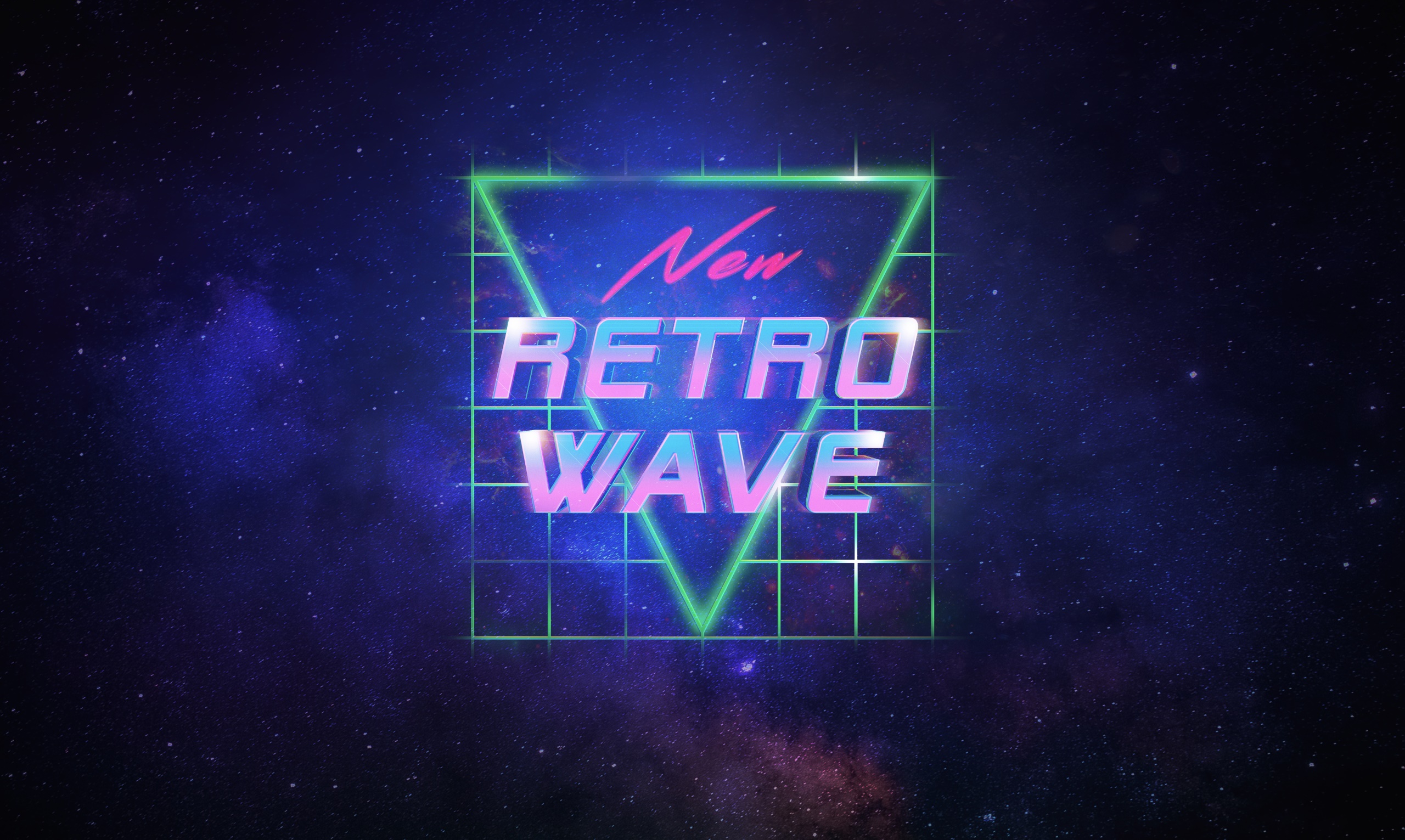 Retrowave Neon Synthwave Synthpop 2560x1531