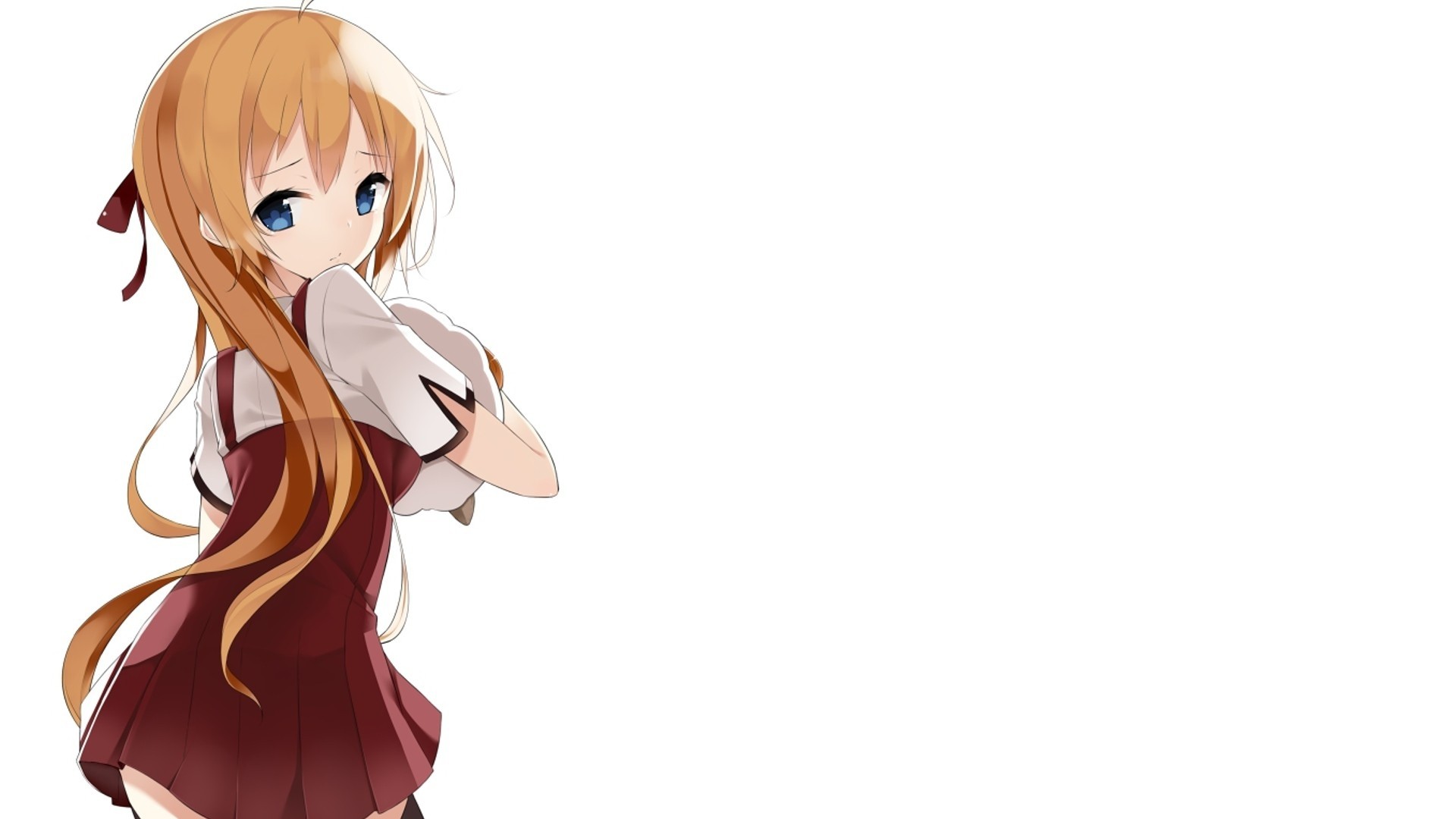 Anime Anime Girls Mayo Chiki Thigh Highs 1920x1080