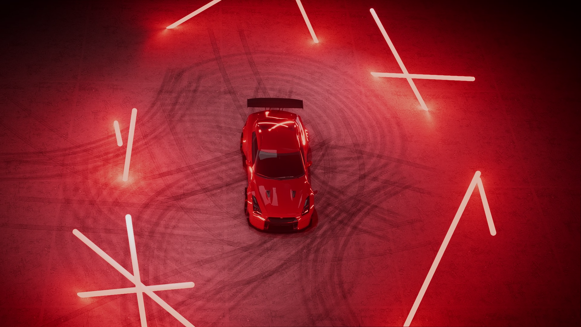 Lights Nissan GTR Red Need For Speed Payback Need For Speed Nissan Skyline GT R R35 Red Cars 1920x1080