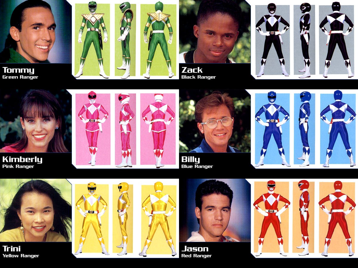 Mighty Morphin Power Rangers Power Rangers Collage 1200x900