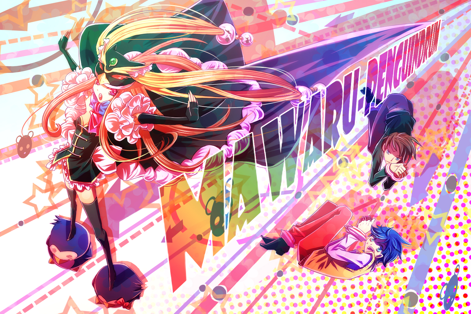 Anime Mawaru Penguindrum 1536x1024