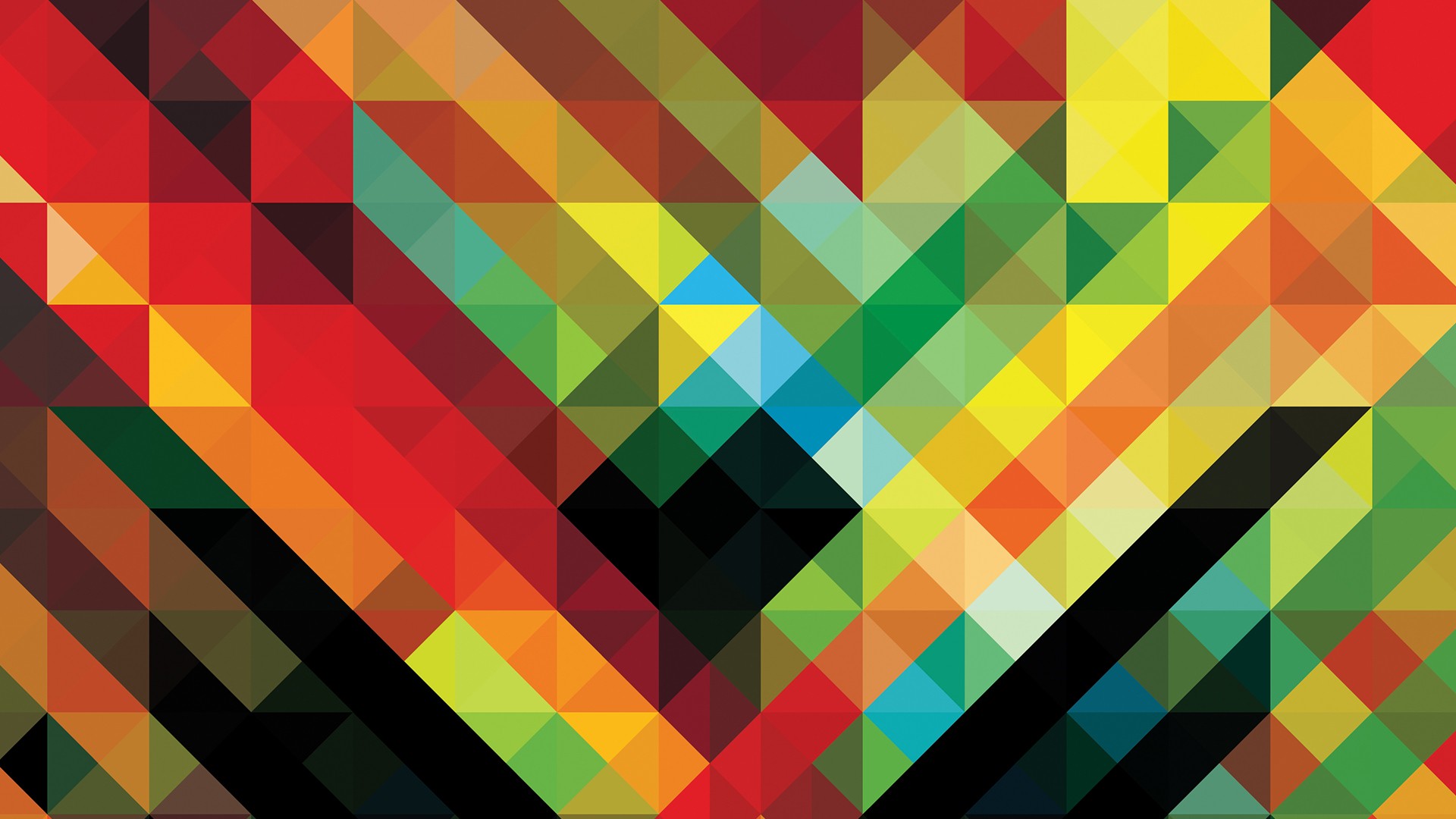 Andy Gilmore Geometry Colorful Abstract Pattern 1920x1080
