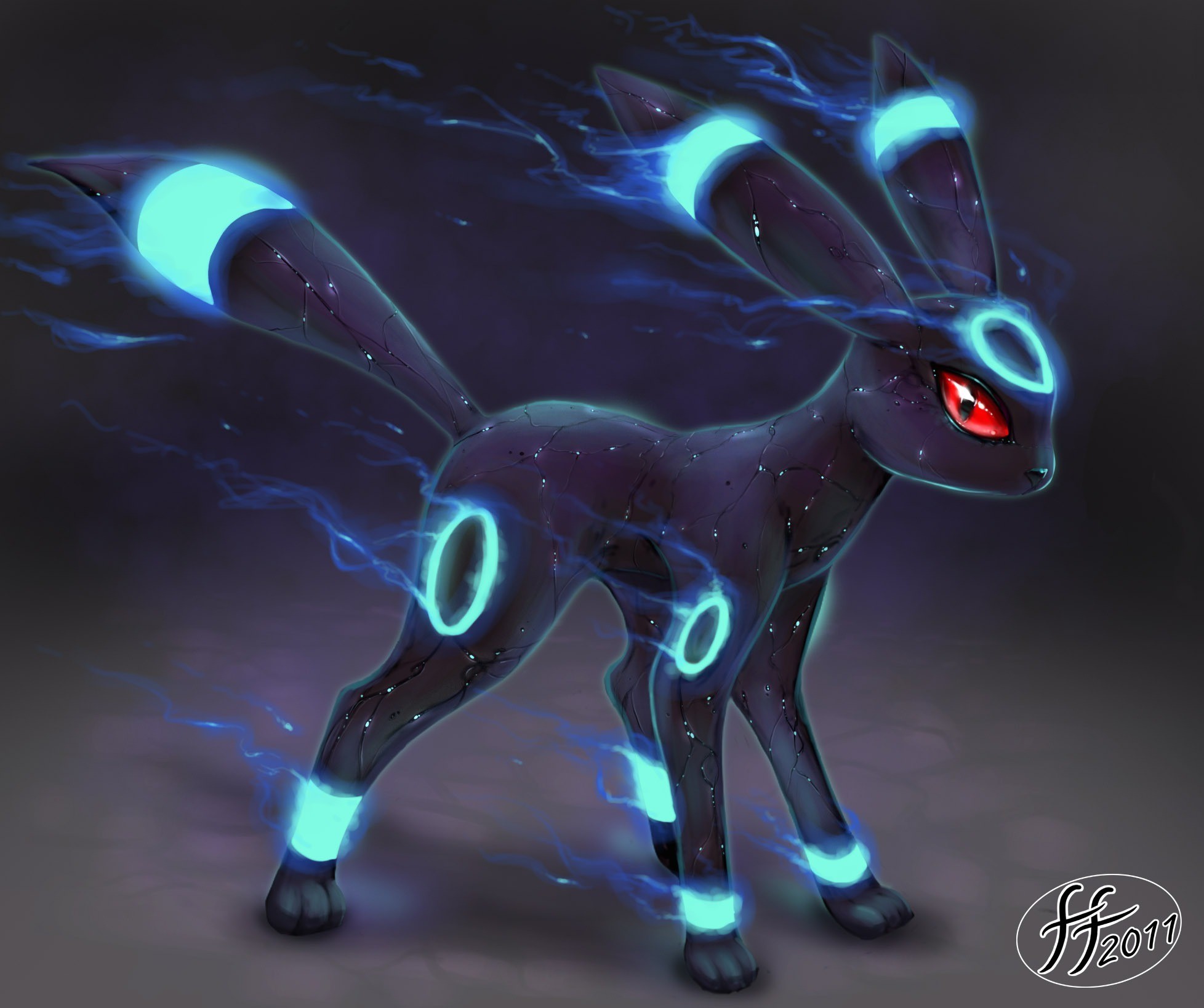 Umbreon Shiny Umbreon 1956x1638