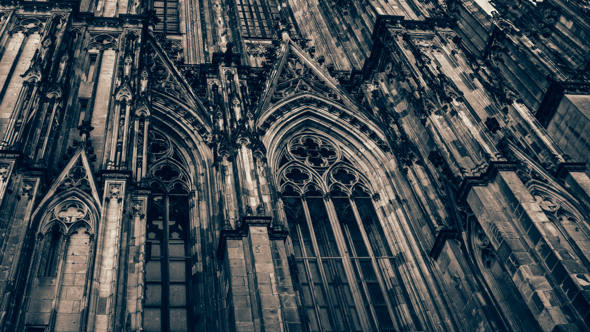 Cologne Cologne Cathedral City Building 1920x1080