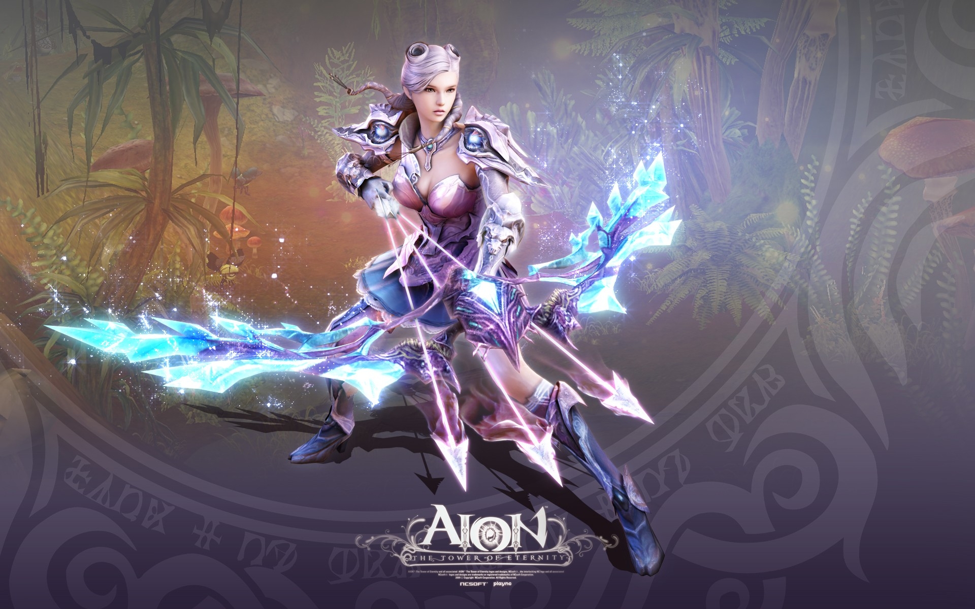 Aion Tower Of Eternity Girl Bow Woman Warrior 1920x1200