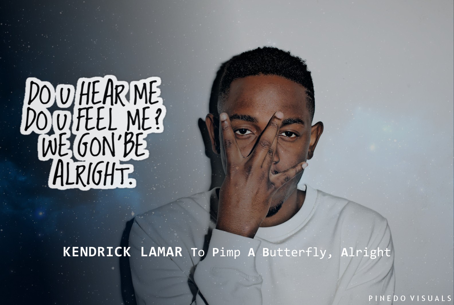 Kendrick Lamar Hip Hop Rapper Rap Artwork Digital Art Frontal View 1584x1064