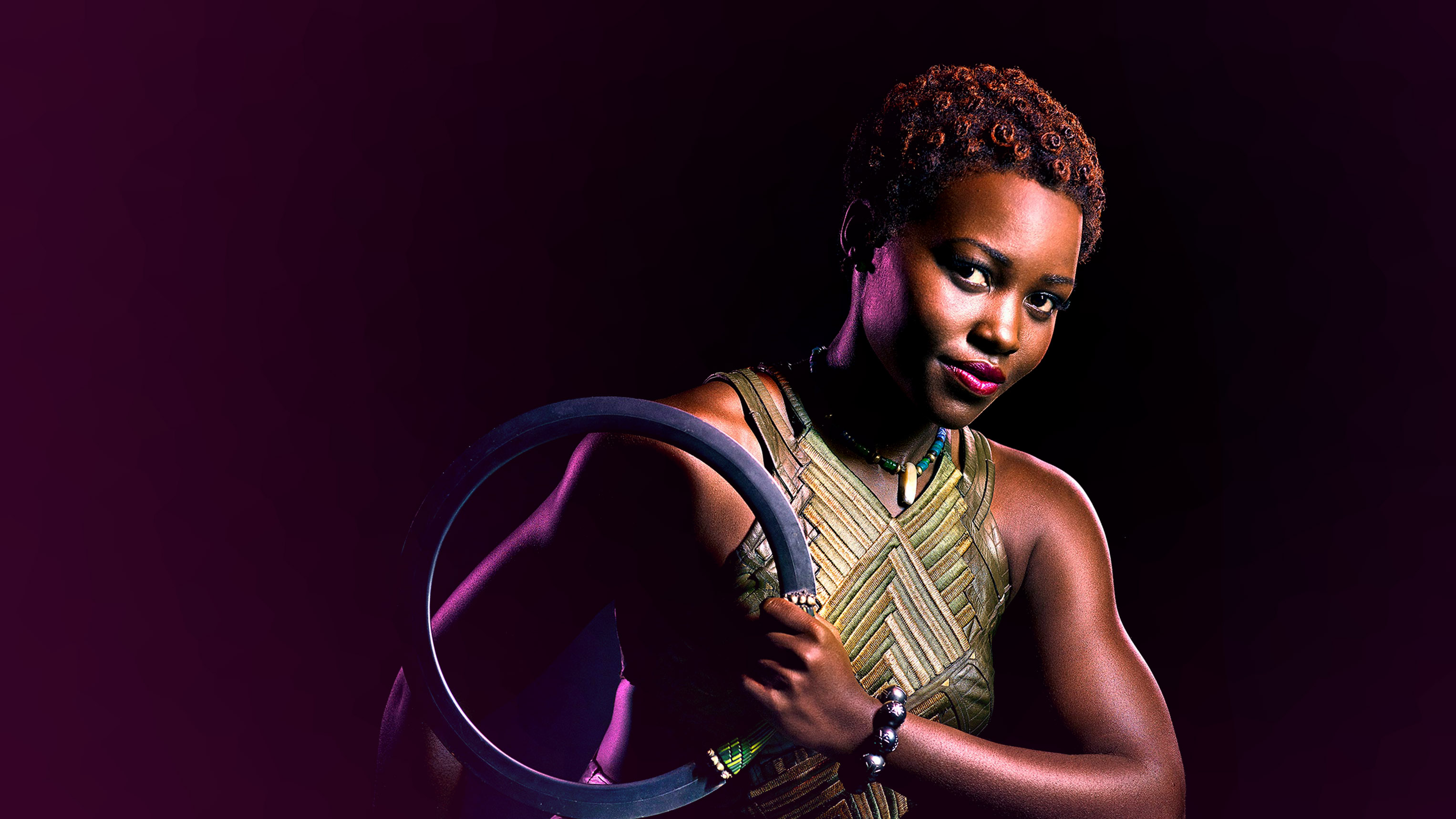 Black Panther Marvel Cinematic Universe Lupita Nyongo Nakia 3053x1717
