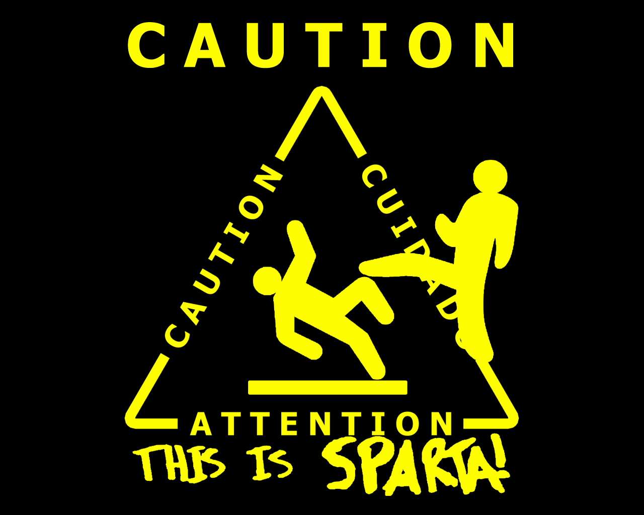 Sparta Caution 1280x1024