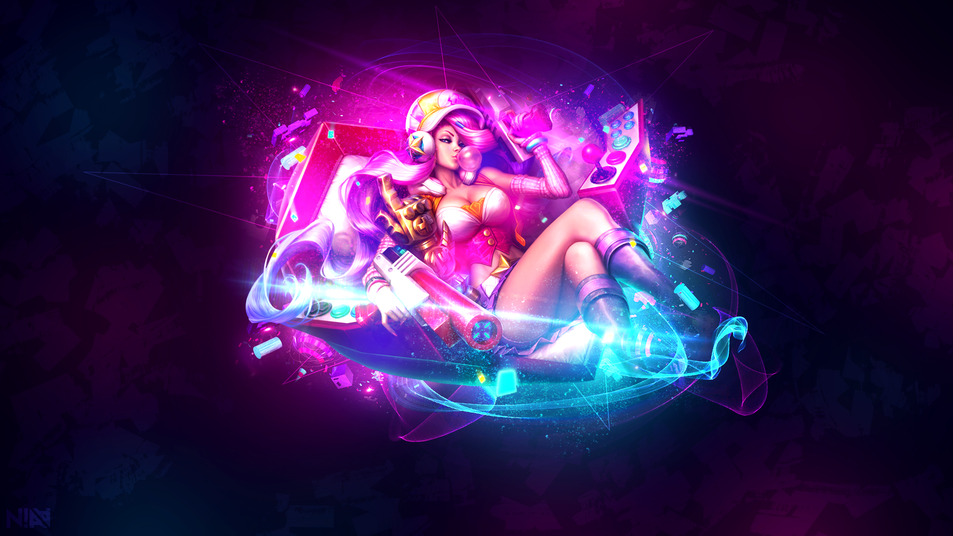 League Of Legends ADC Marksman Arcade Miss Fortune 1920x1080