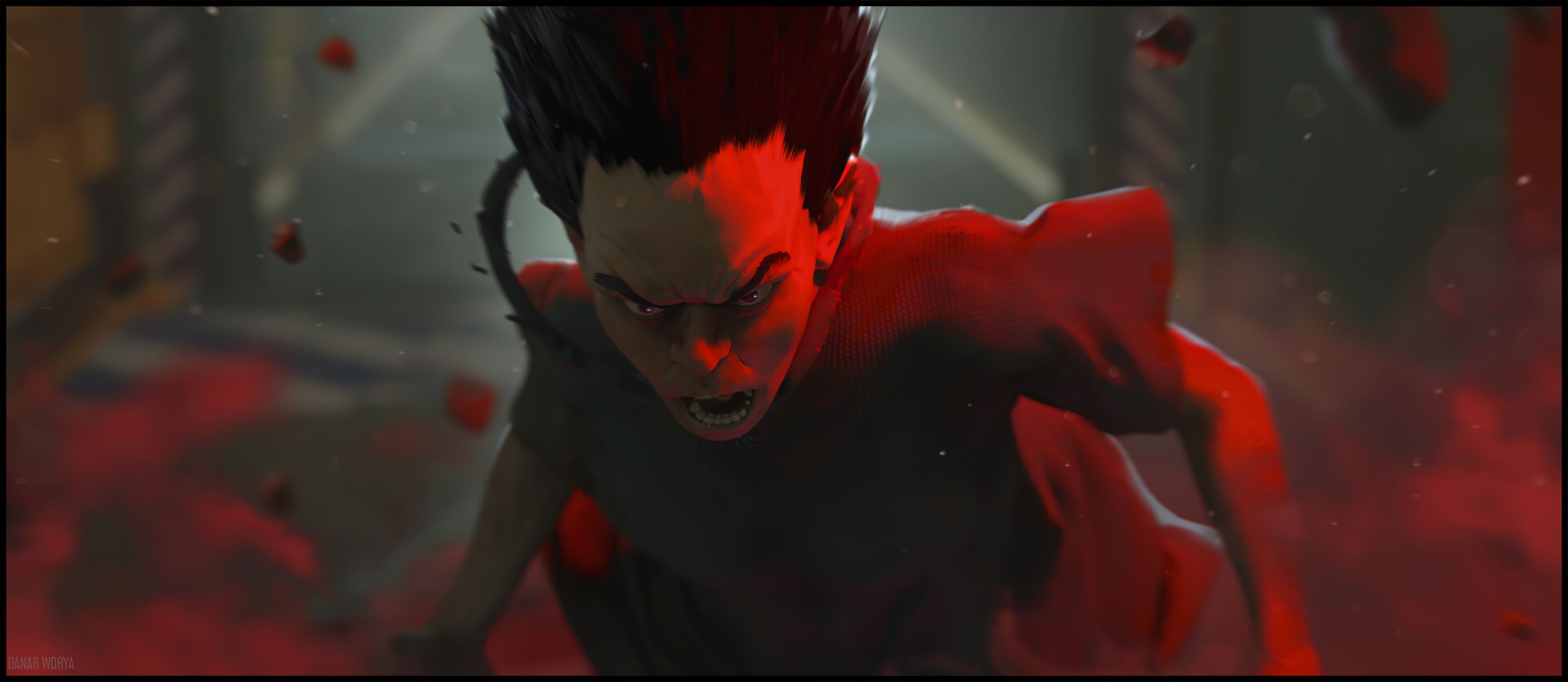 Akira Tetsuo Anime Danar Worya 3840x1670