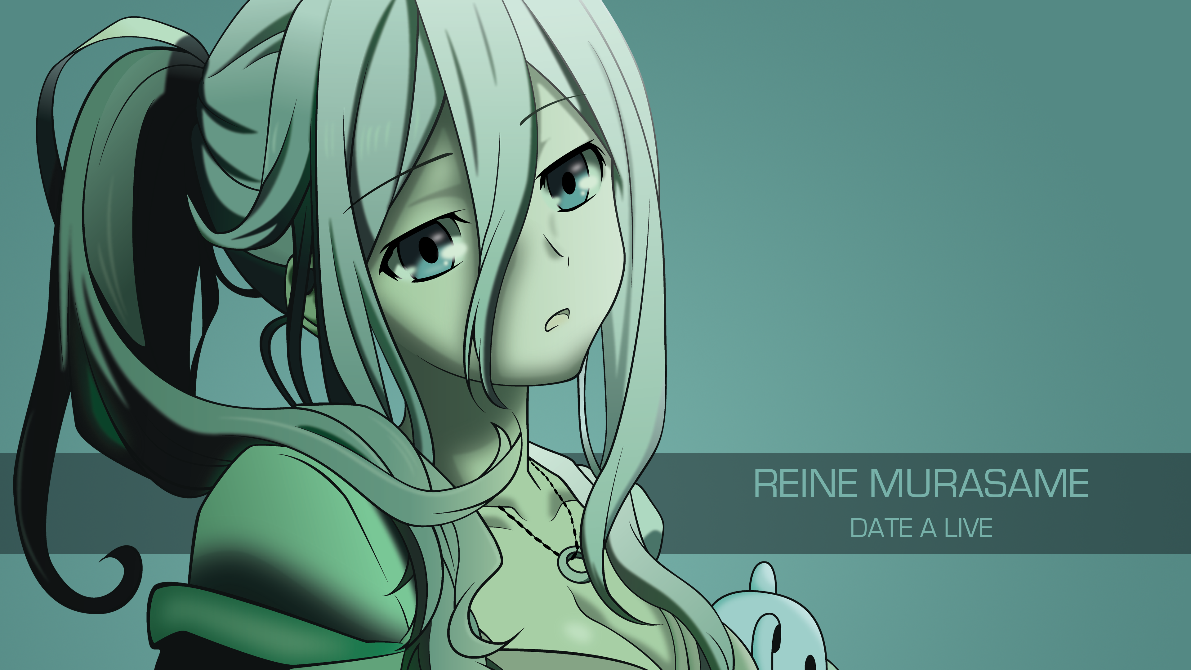Date A Live Anime Girls Murasame Reine 3840x2160