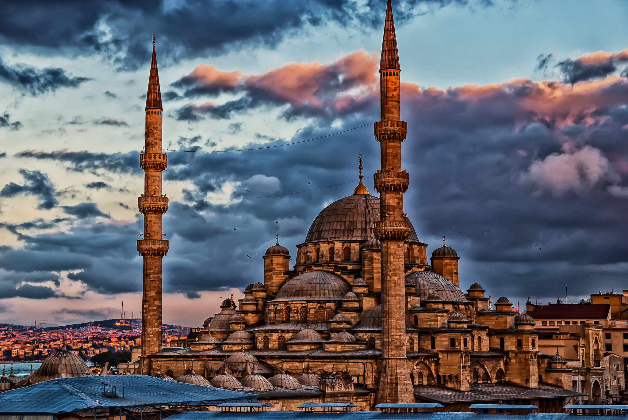 Sultan Ahmed Mosque Mosque Istanbul Turkey Dome Architecture 2048x1371