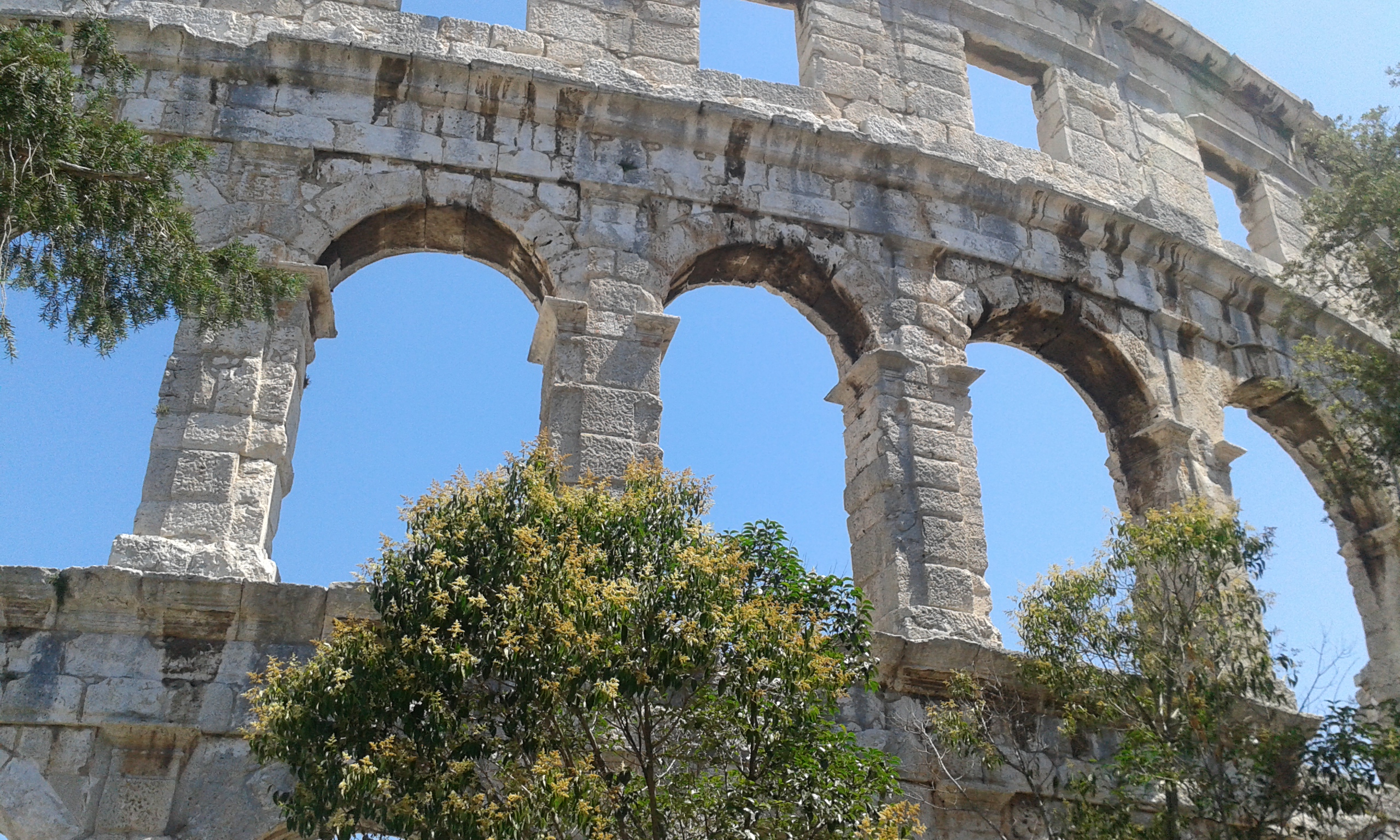 Roman Ruins Ancient Ancient Rome Arch 2560x1536