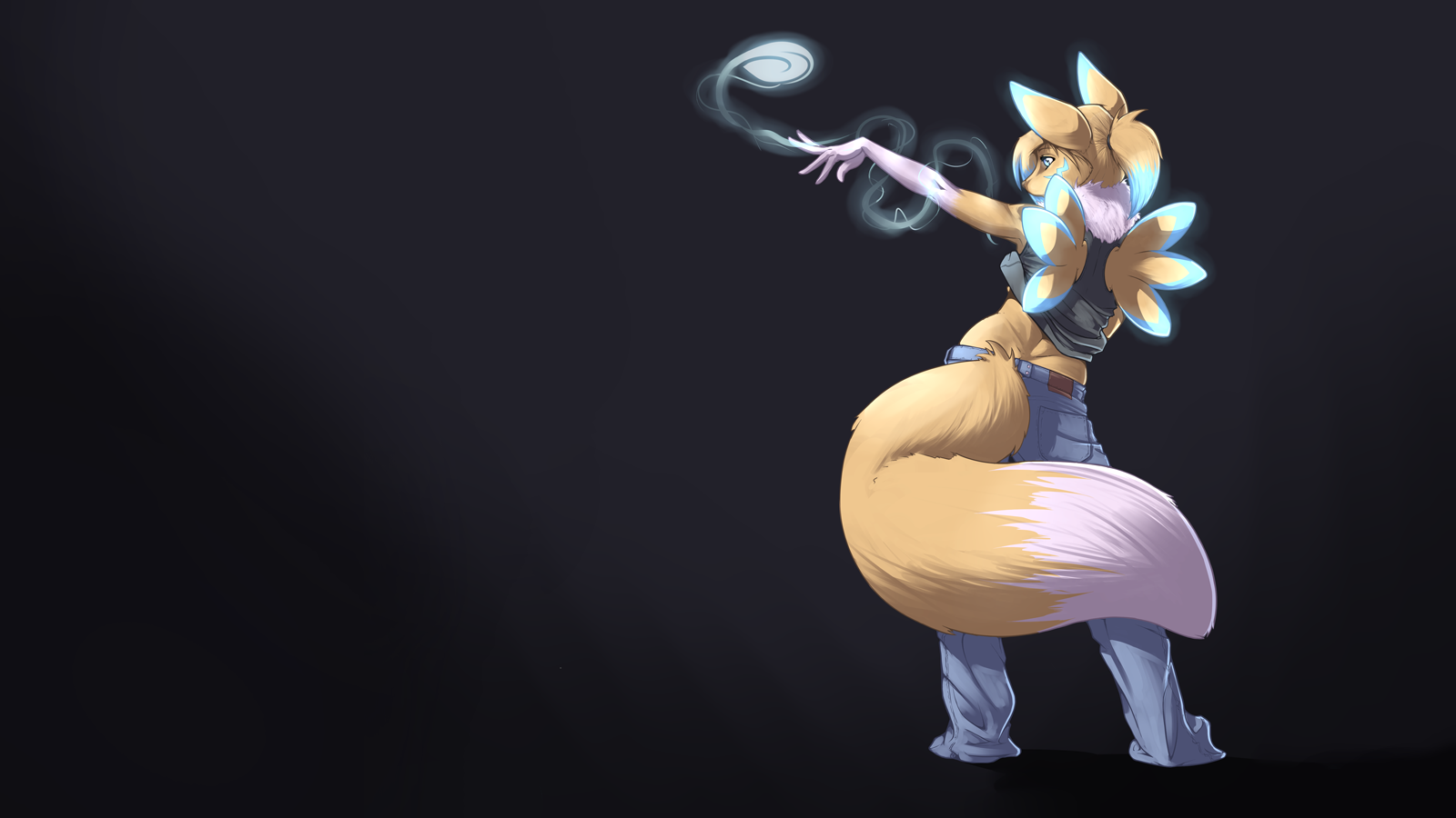 Furry Anthro Renamon Jeans 1600x900