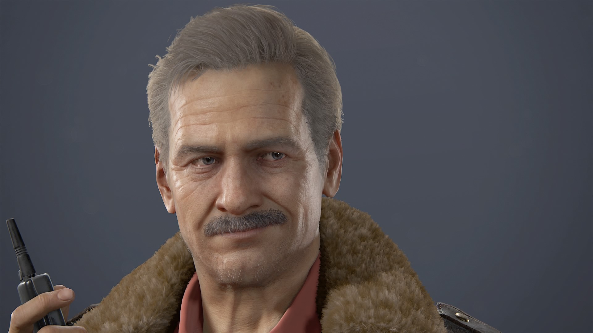 Uncharted 4 A Thiefs End PlayStation 4 Gray Hair Old Sullivan Victor Sullivan 1920x1080