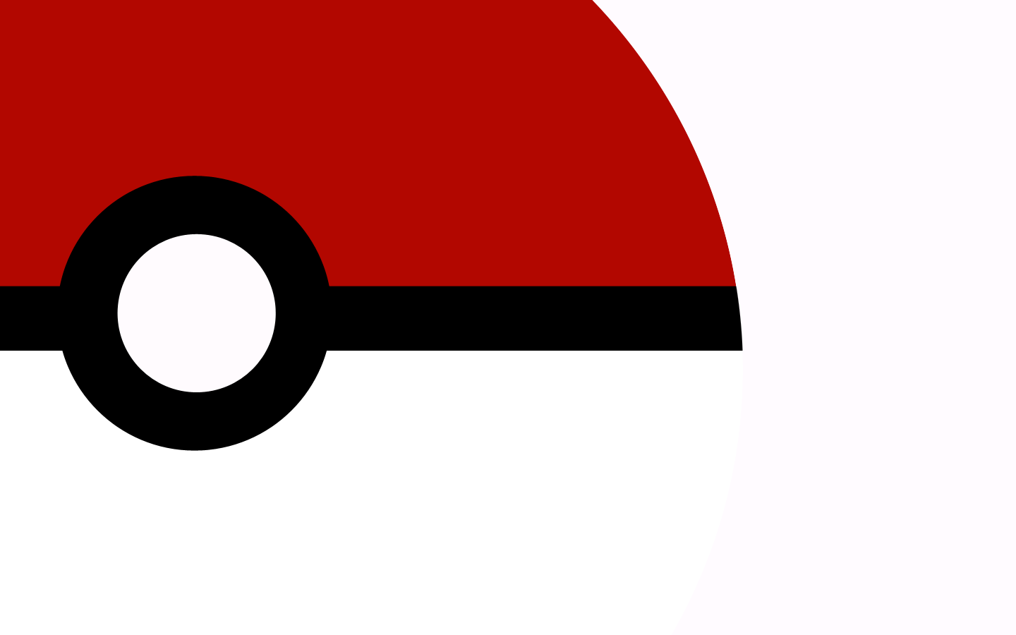 Pokemon Poke Balls Artwork White Red Black 1440x900