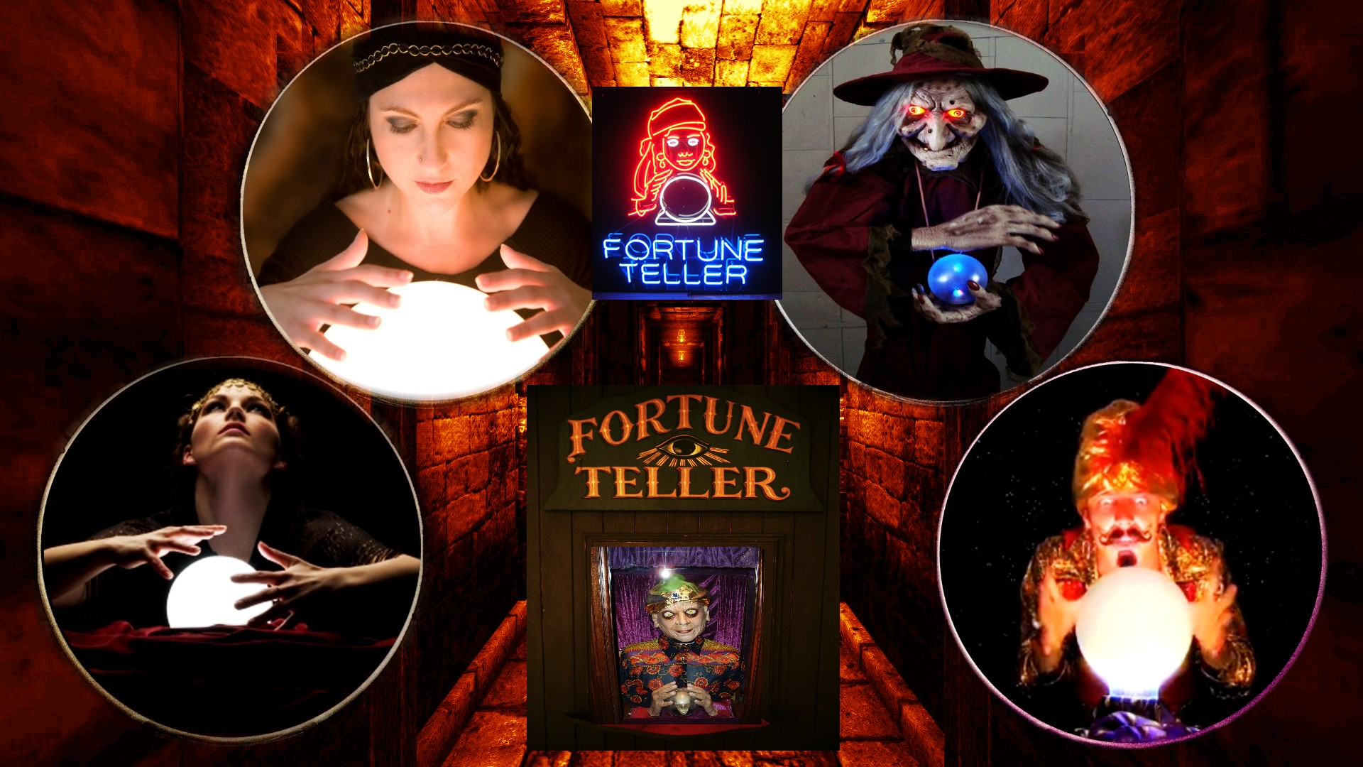 Fortune Teller Crystal Ball 1920x1080