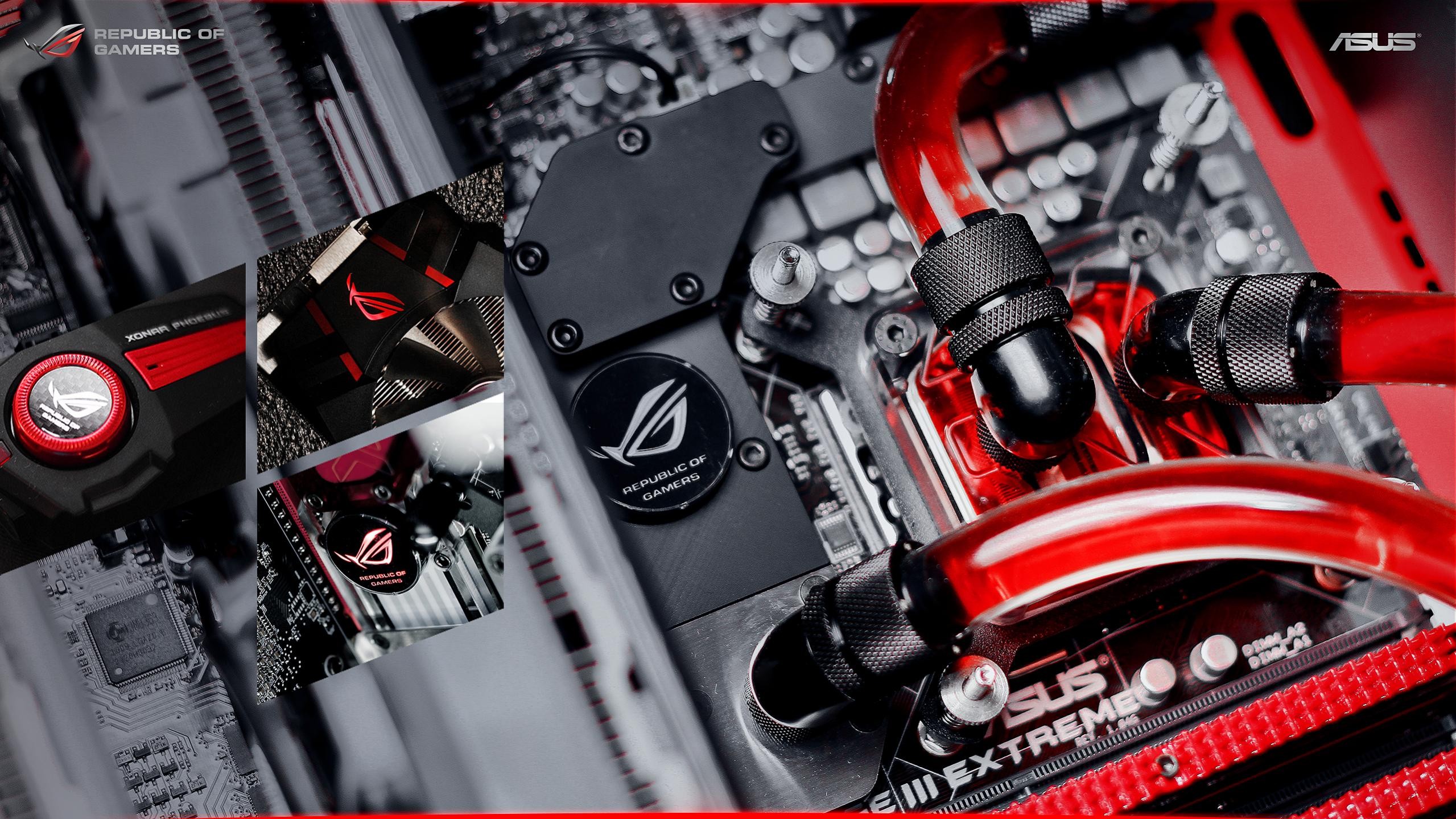 Republic Of Gamers Republic Of Gamers ASUS PC Gaming Motherboards Liquid Cooling 2559x1439