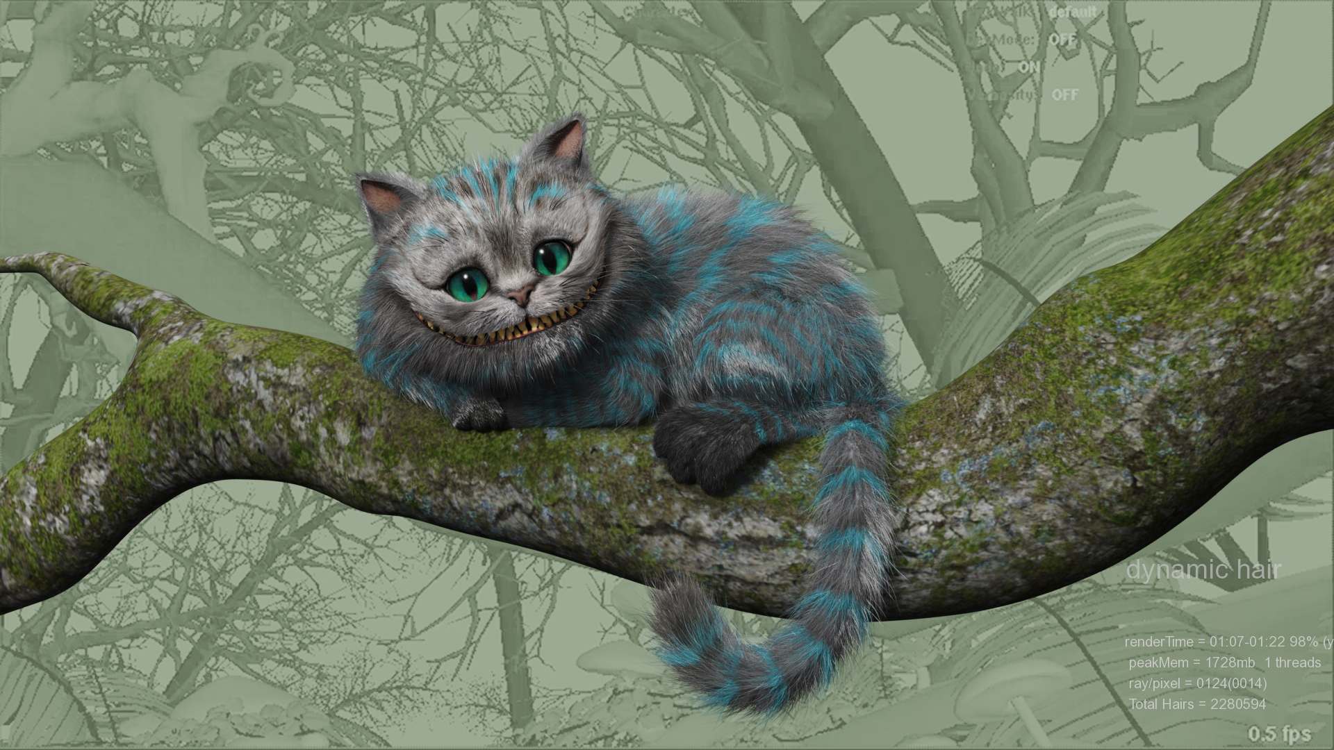 Cheshire Cat Alice In Wonderland 1920x1080