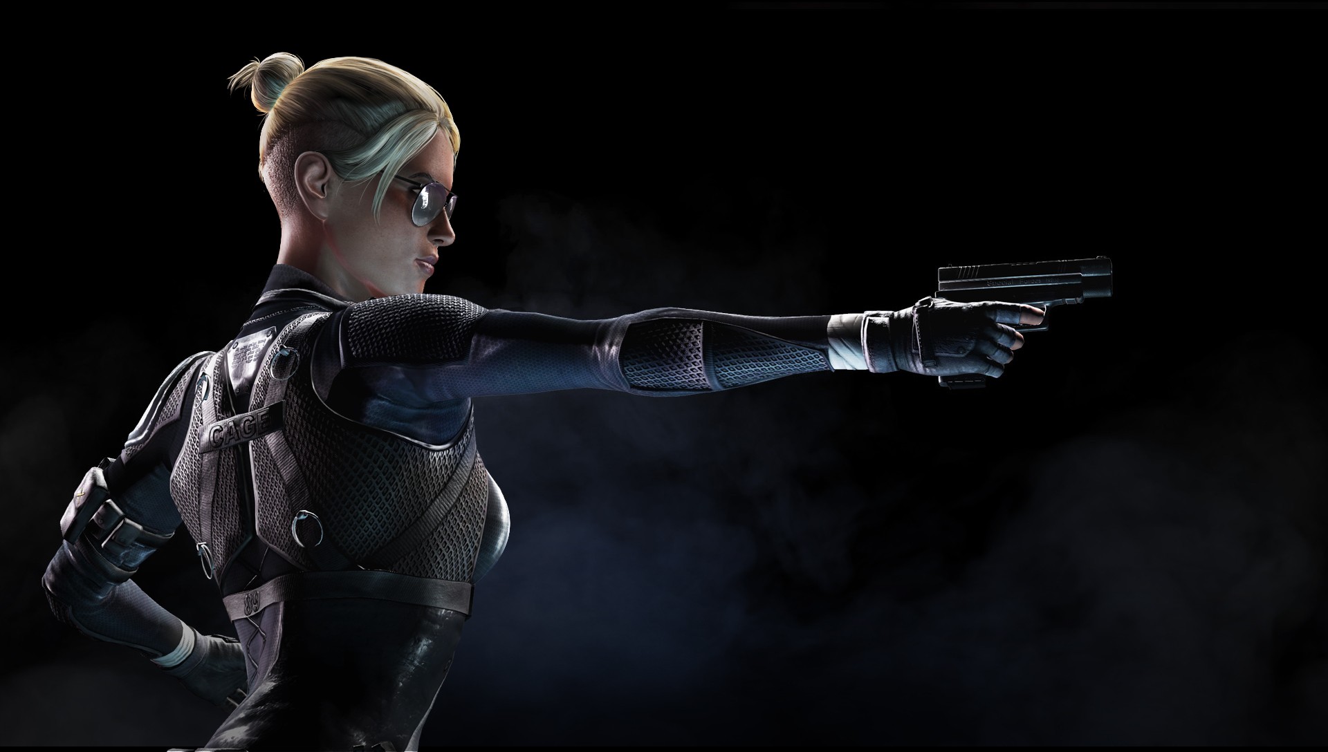 Mortal Kombat X Cassie Cage Girls With Guns 1920x1088