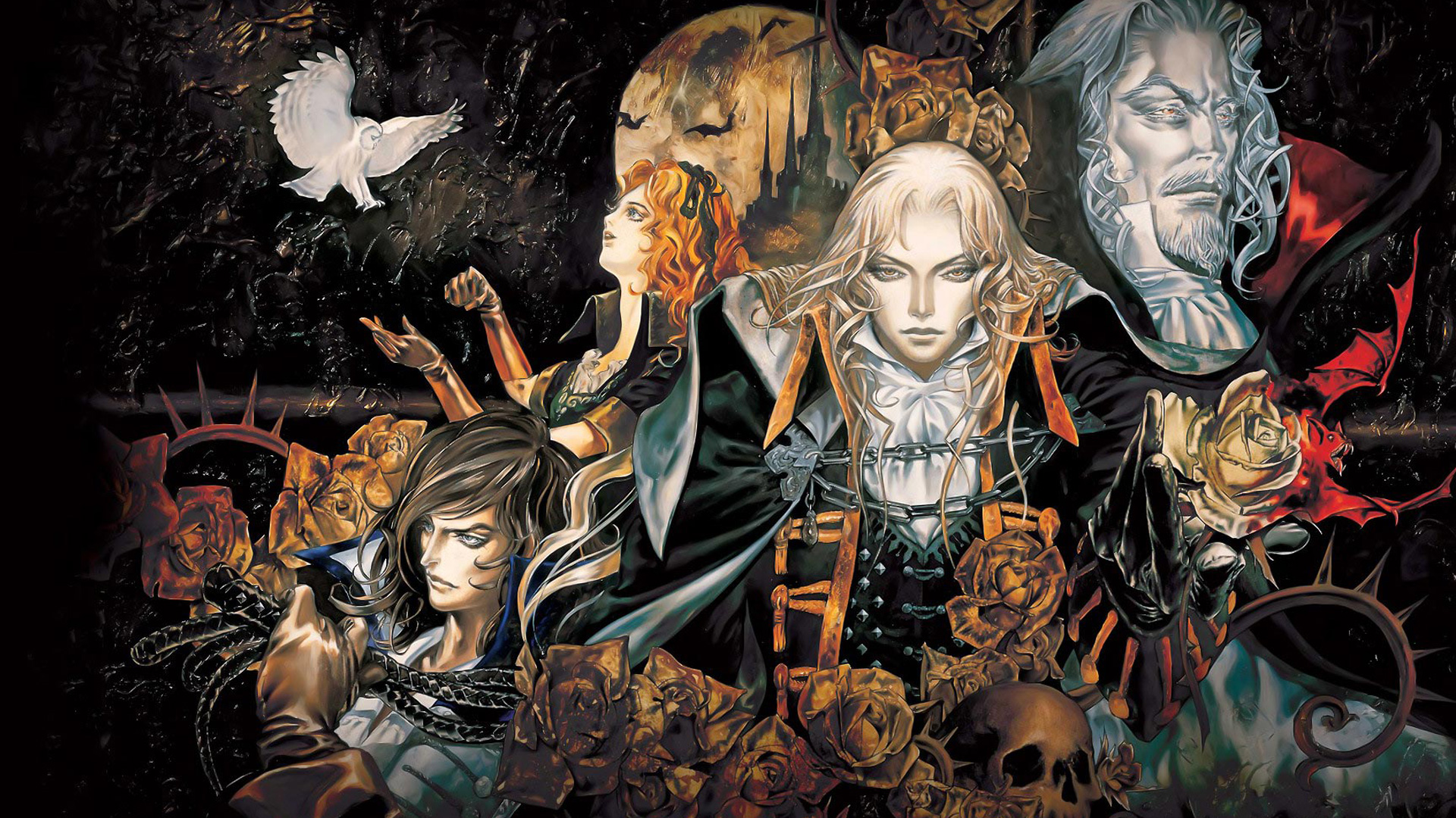 Video Games Castlevania Digital Art Artwork Castlevania Symphony Of The Night 1920x1080